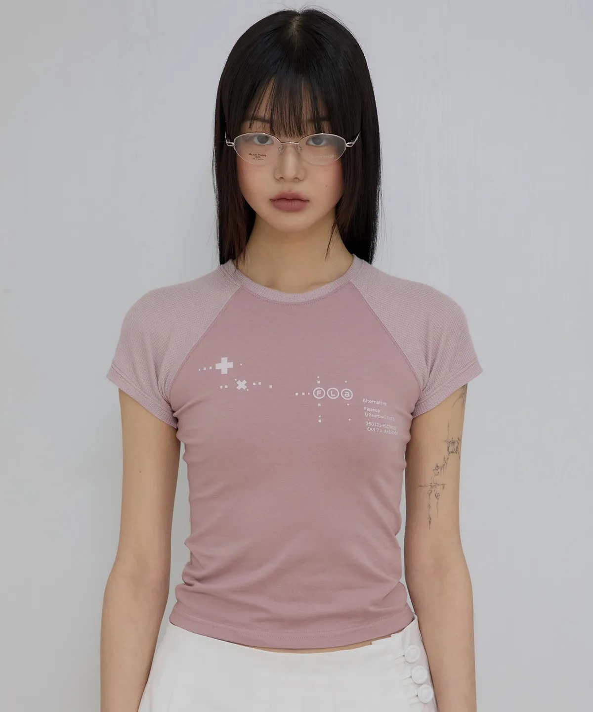 Flare Up Muta Waffle Raglan T-Shirt