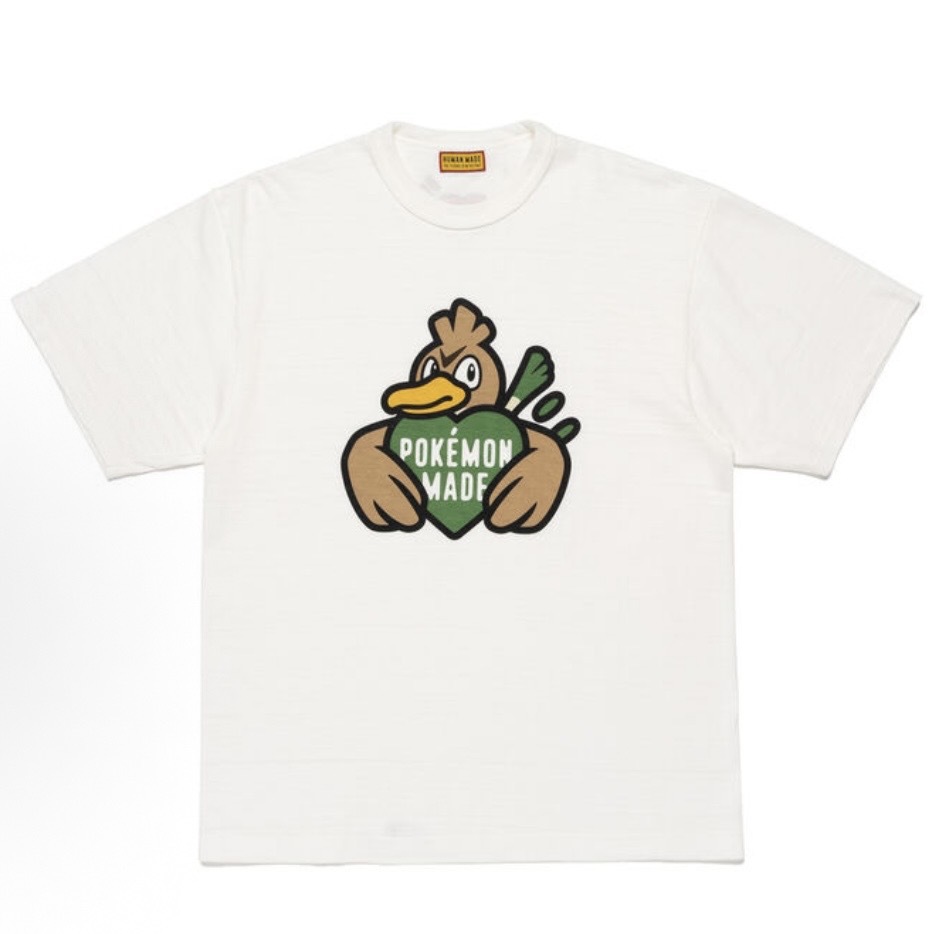 HUMAN MADE X POKEMON 寶可夢 聯名 短袖 大蔥鴨 SS26 男女同款 日本