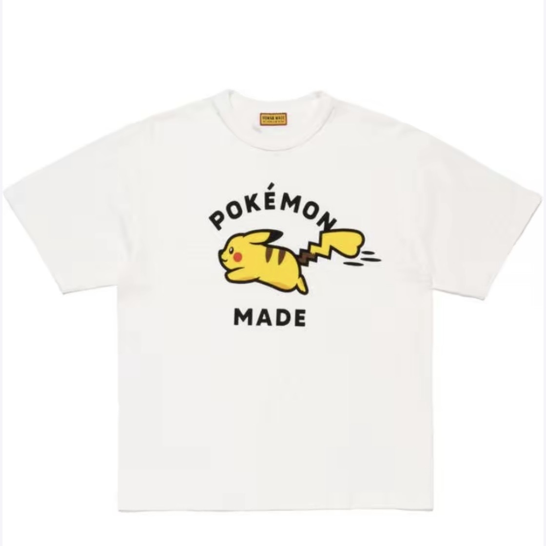HUMAN MADE X POKEMON 寶可夢 聯名 短袖 皮卡丘 黑白兩色 SS26 日本
