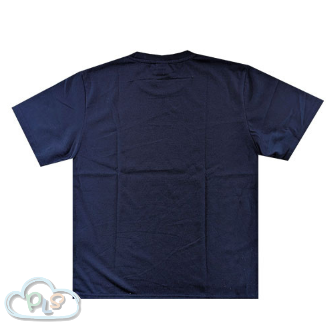 成人短袖T-Shirt   多啦A夢  海軍藍色 #23049-1