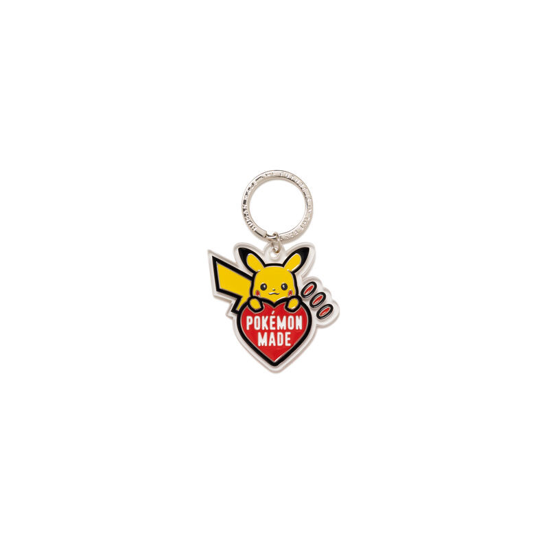 HUMAN MADE x POKEMON 寶可夢 聯名 皮卡丘 壓克力 吊飾