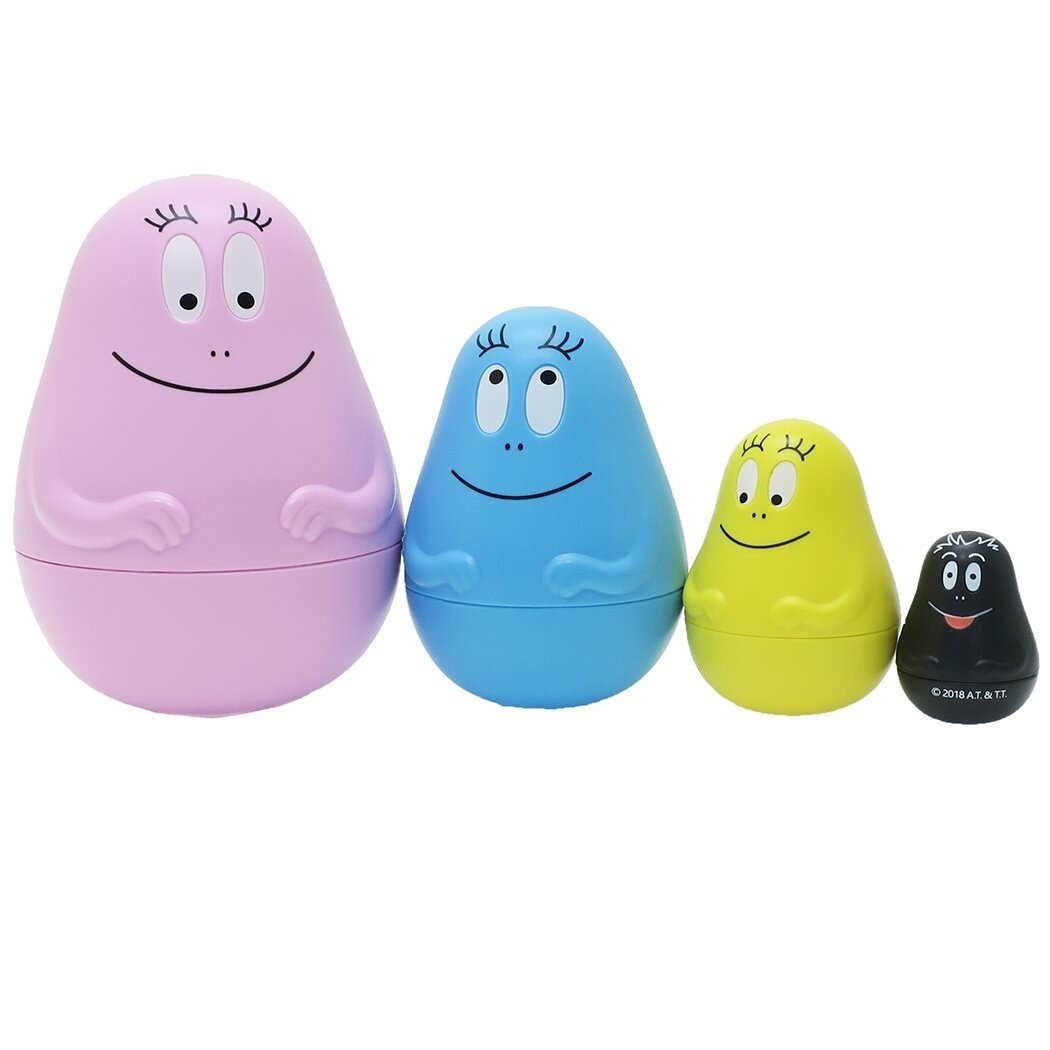 現貨出清┃BARBAPAPA 泡泡先生 俄羅斯娃娃 擺飾 置物盒