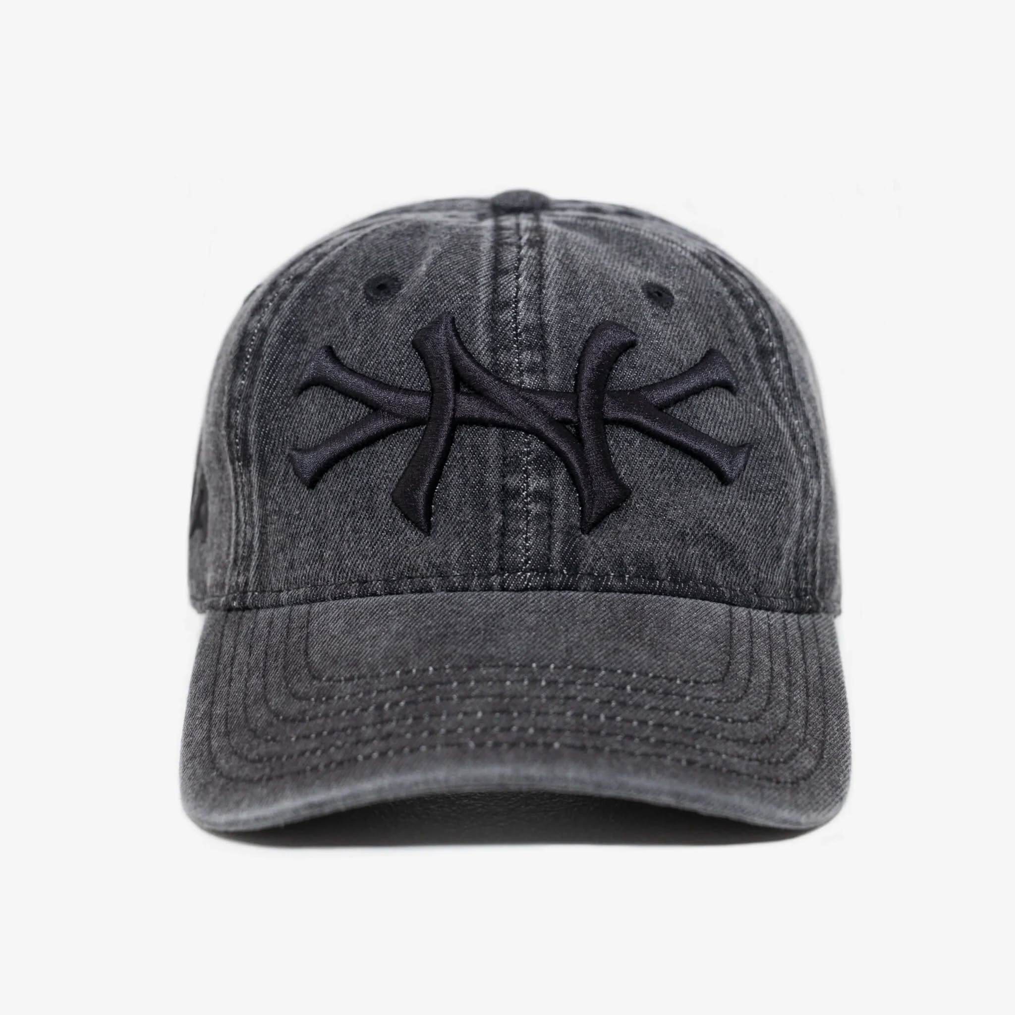 oMA DENIM NEW YoRK HAT (BLACK)