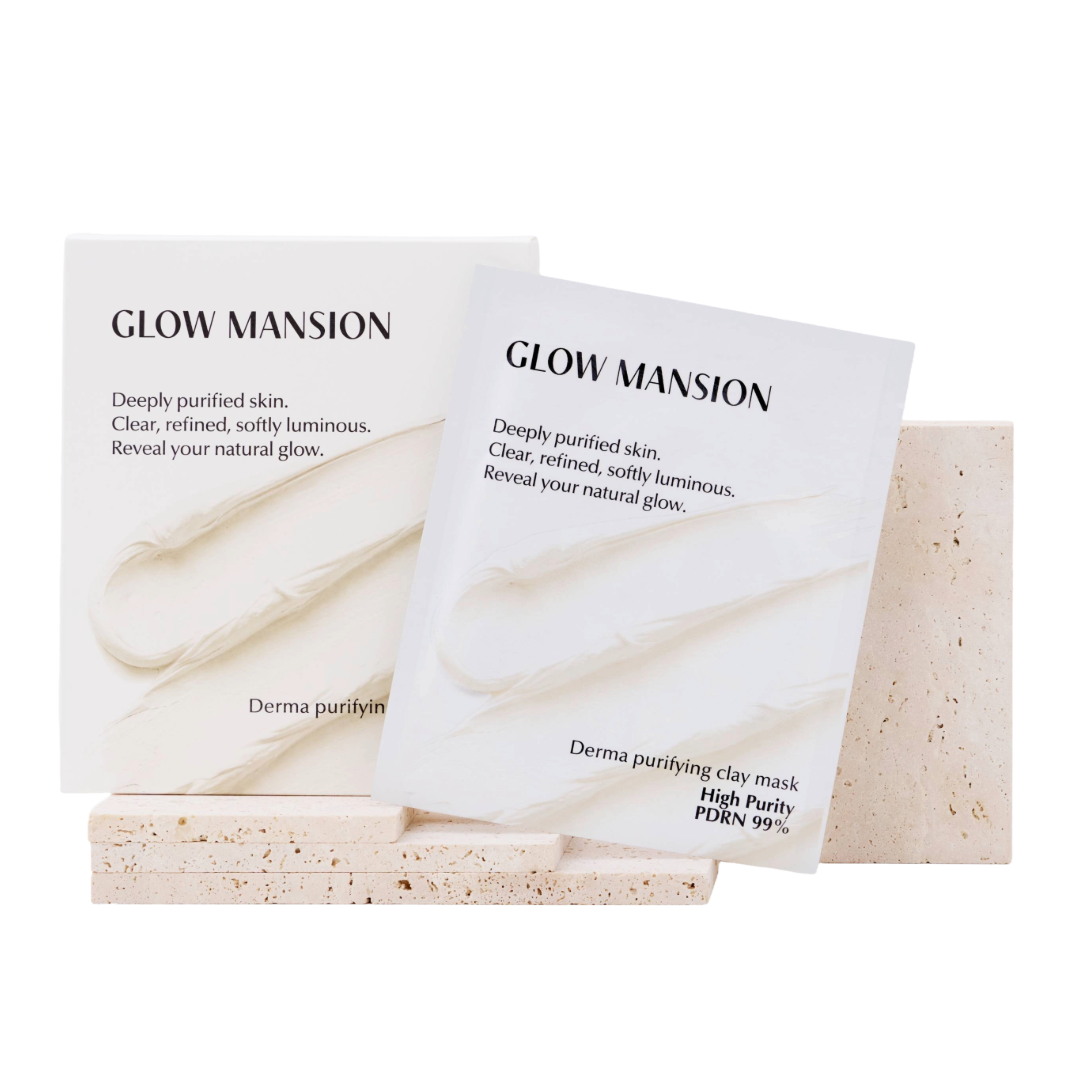 【入LIVECODE一件減至$168😱🔥！】【韓國知名星級彩妝師！宣德院長出品😍】【GLOW MANSION】Derma Purifying Clay Mask (5 sheets)