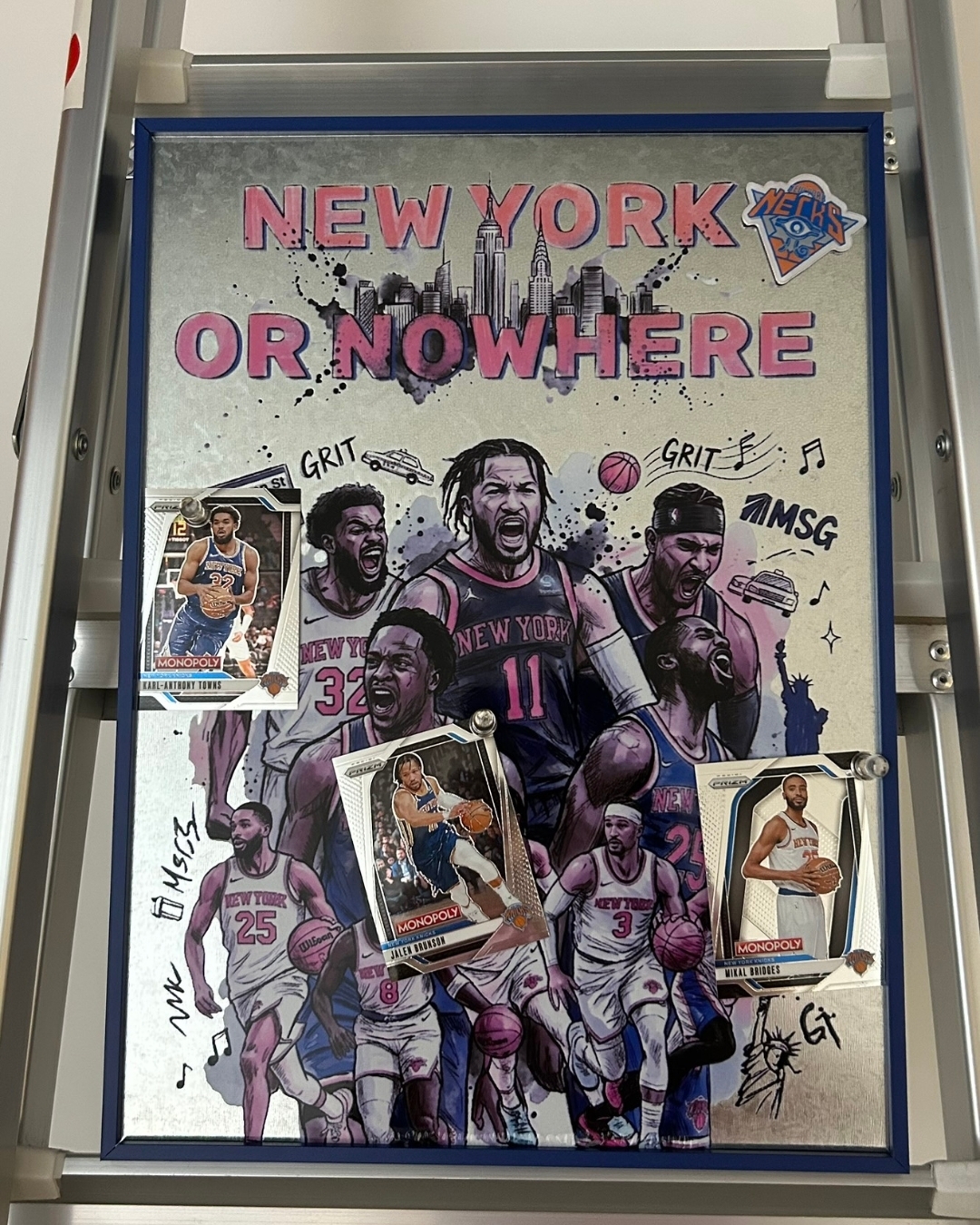 Team New York Knicks 磁力畫