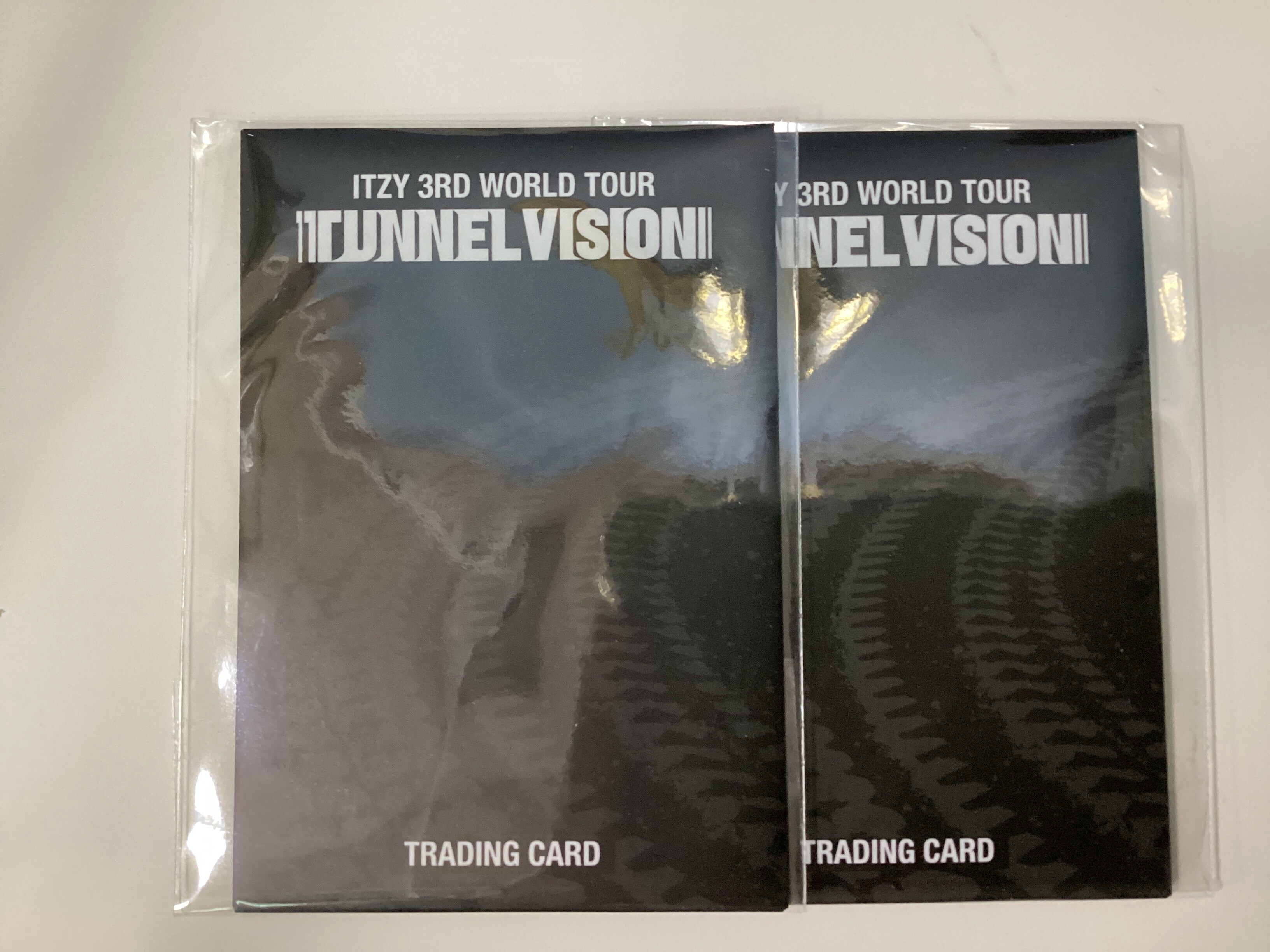 Itzy Tunnel vision trading card