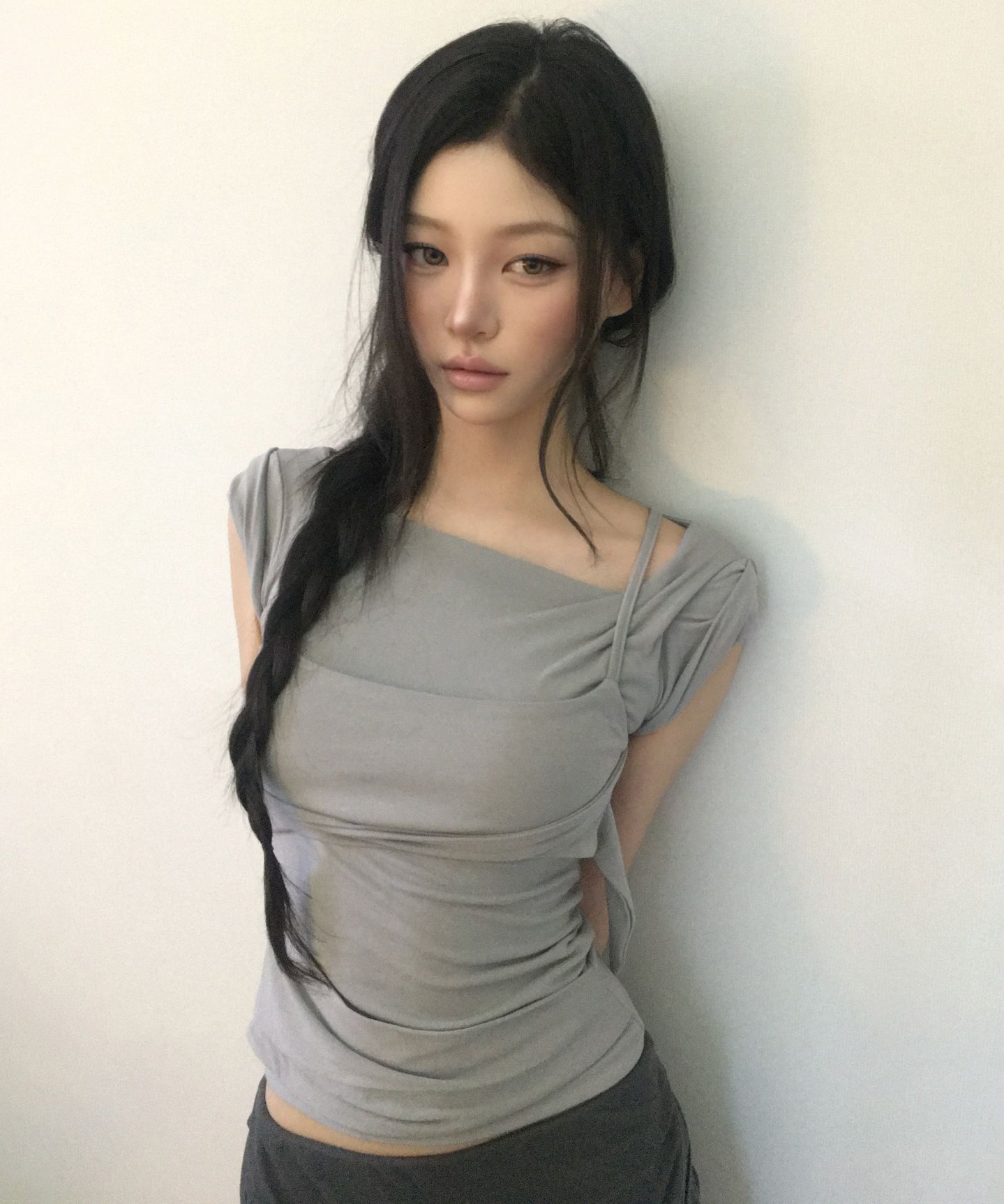 FLAREUP 馬甲疊穿T恤 FL-108_Gray