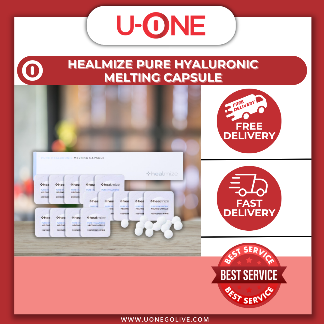 U-ONE | Korea | Healmize Pure Hyaluronic Melting Capsule | 20mg x 14ea
