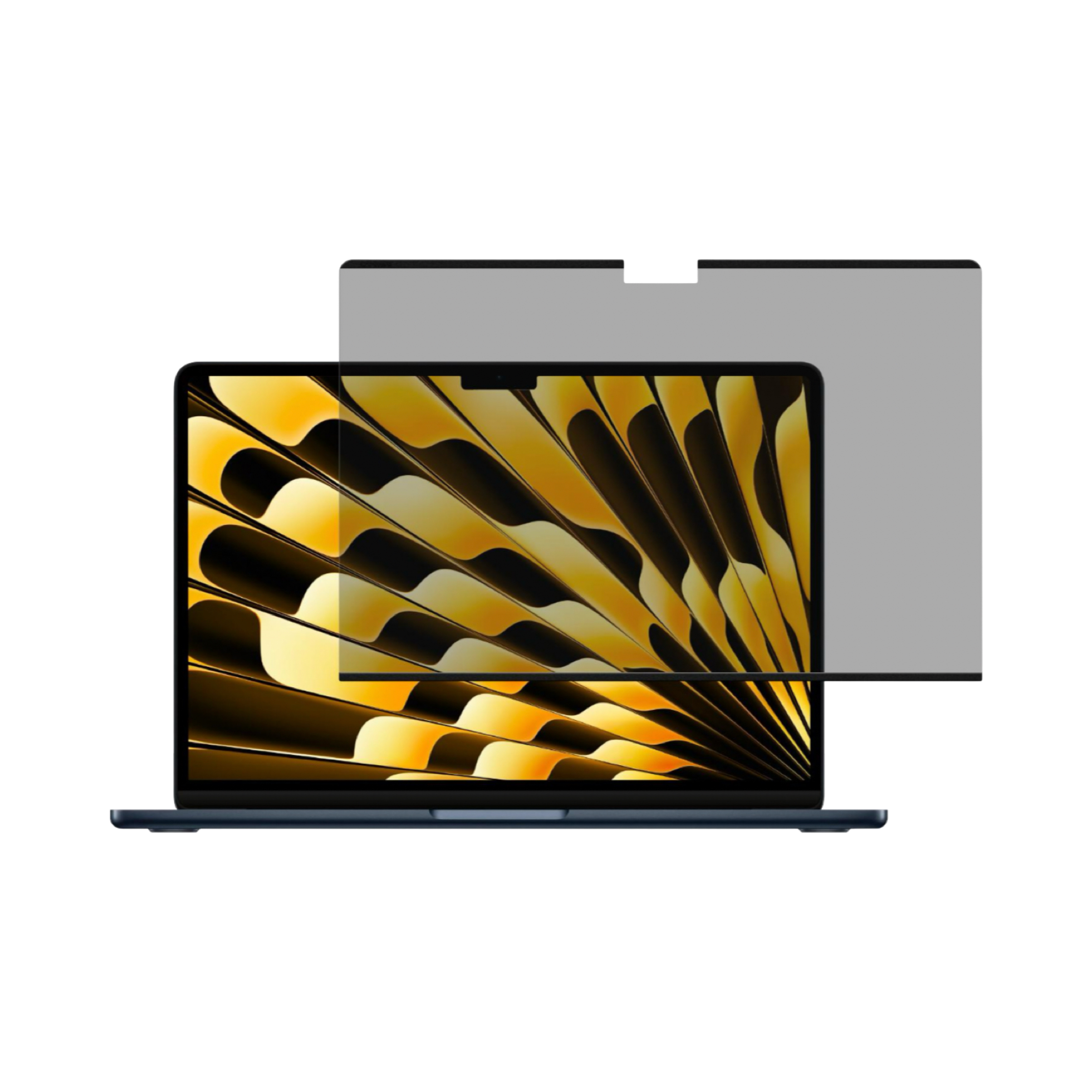Capdase MacBook Air 15" (M2/M3/M4/M5) PrivacyGuard Film Matte Privacy Anti-Blue Light Magnetic Detachable Screen Protector