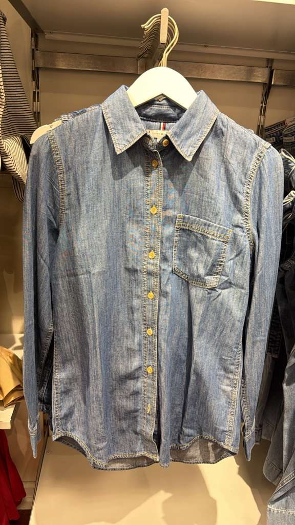AG001 Tommy Hilfiger 牛仔長袖襯衣