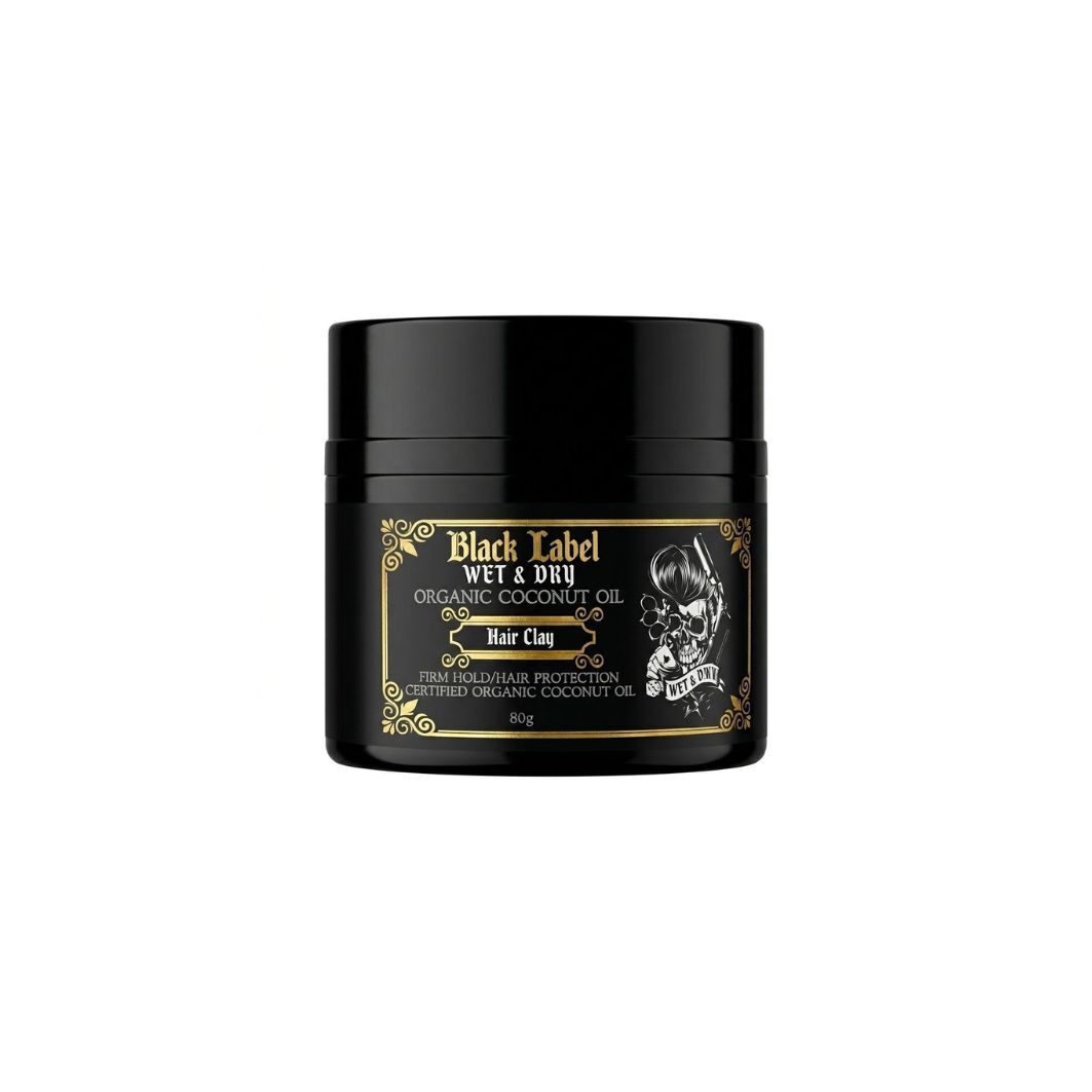 Black Label Organic Coconut Oil Clay 80g