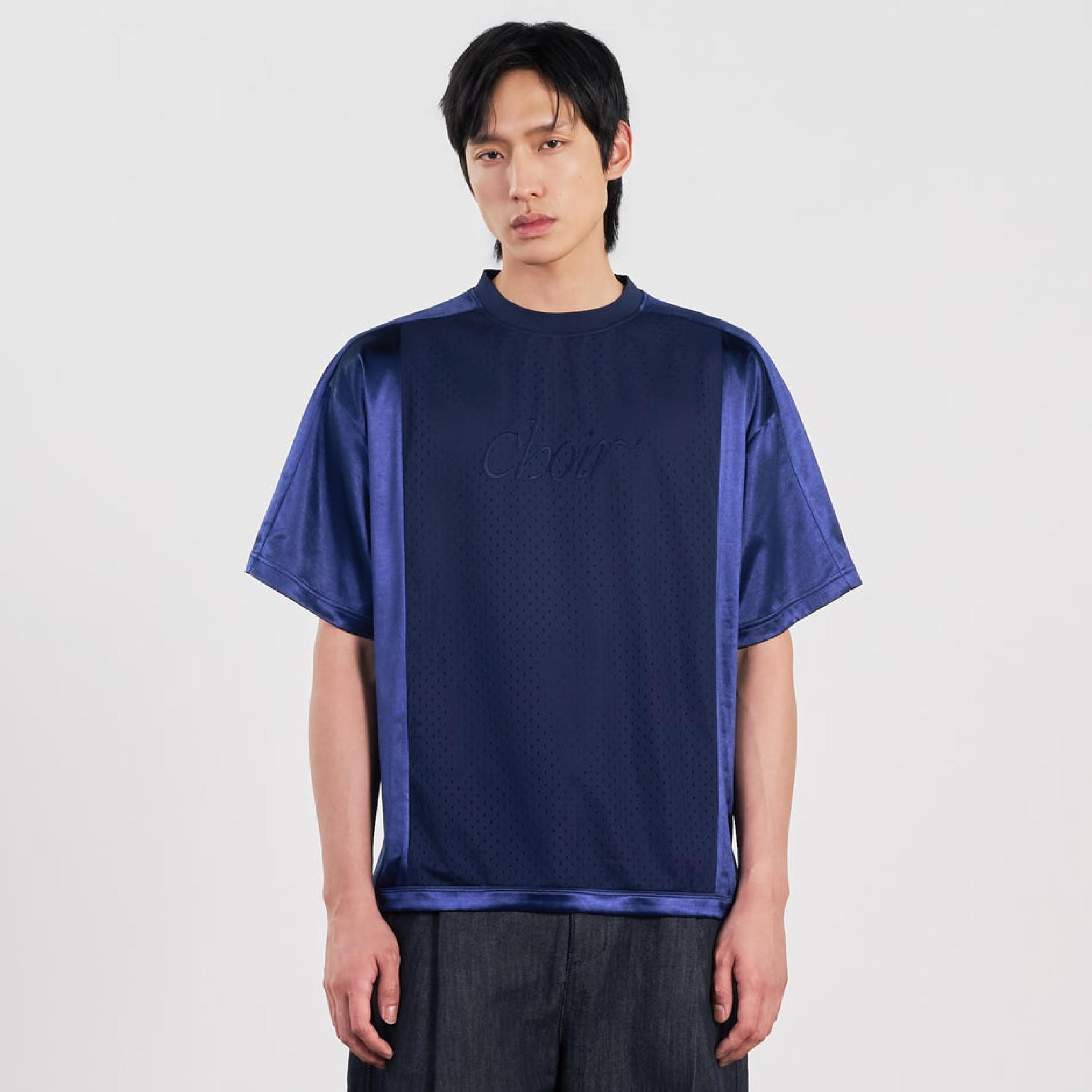 CHOIR Mesh Tee 拼接刺繡球衣 [MT01]