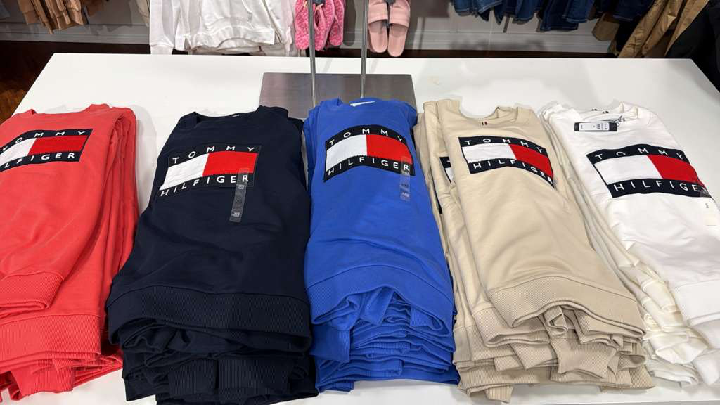 AG041 Tommy Hilfiger 經典大LOGO圓領衛衣