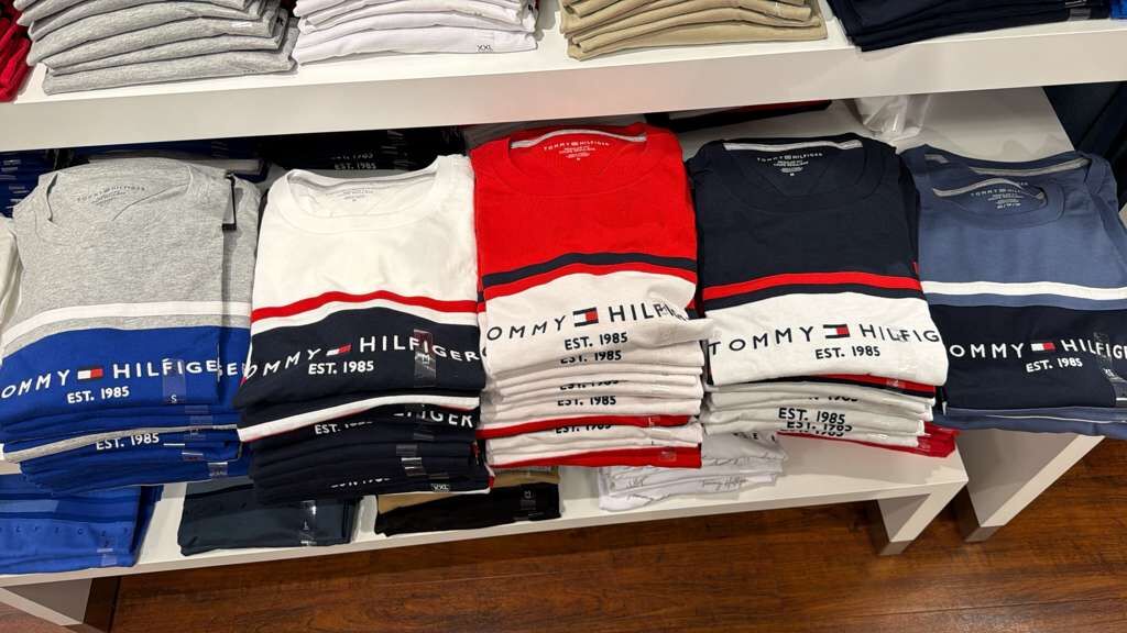 AG069 Tommy Hilfiger 男裝經典三色LOGO短袖TEE