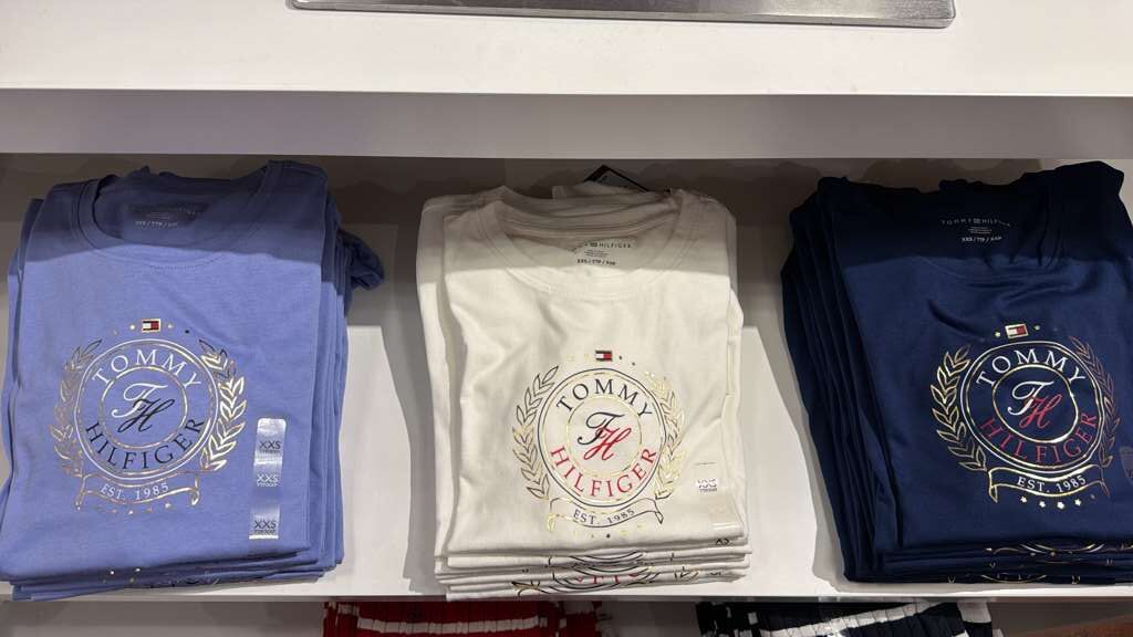 AG059 Tommy Hilfiger 大LOGO徽章短袖TEE