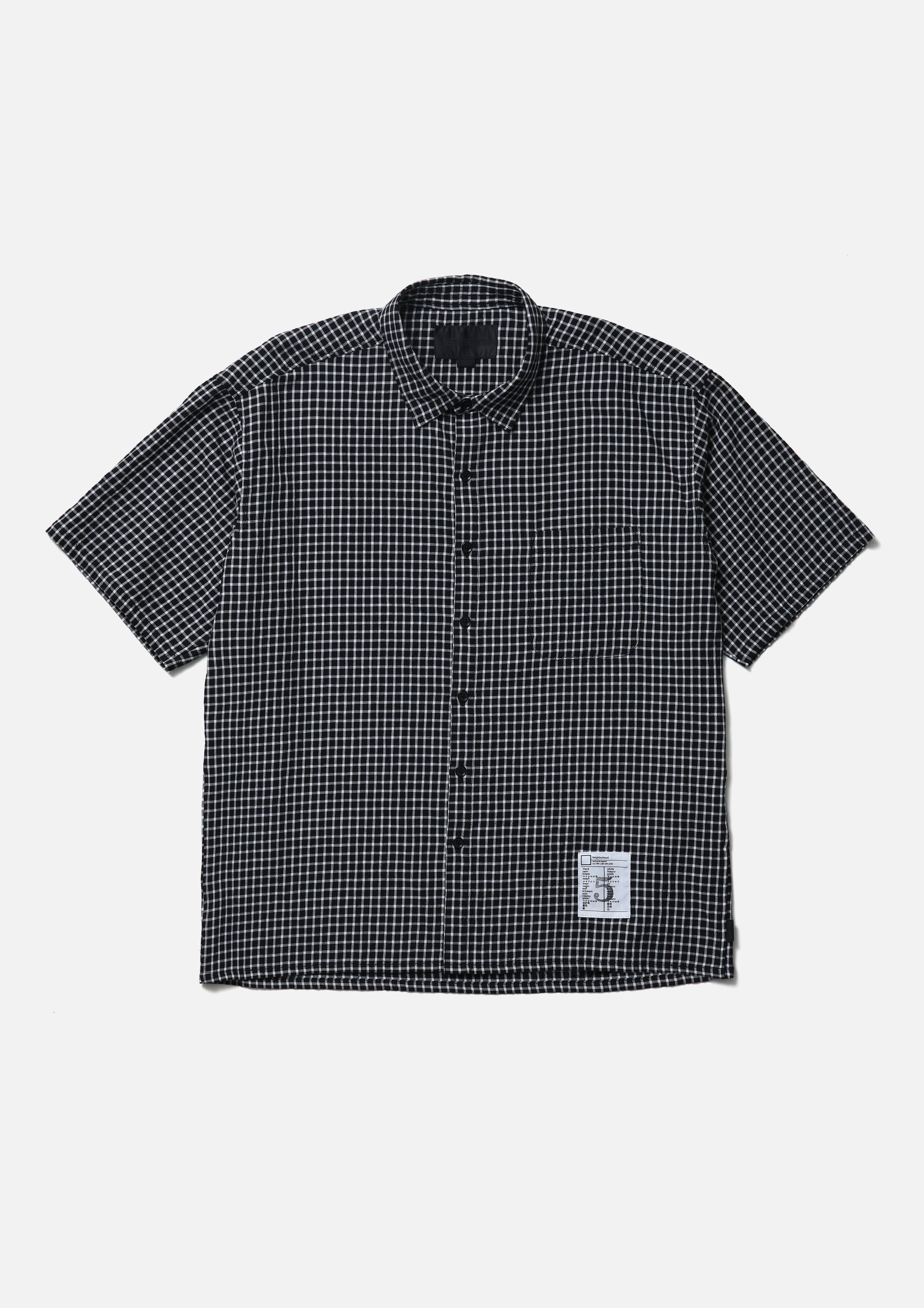 『代購商品』2026SS NEIGHBORHOOD NBHD BW . CHECK SHIRT SS 襯衫 26103TYN-AC04