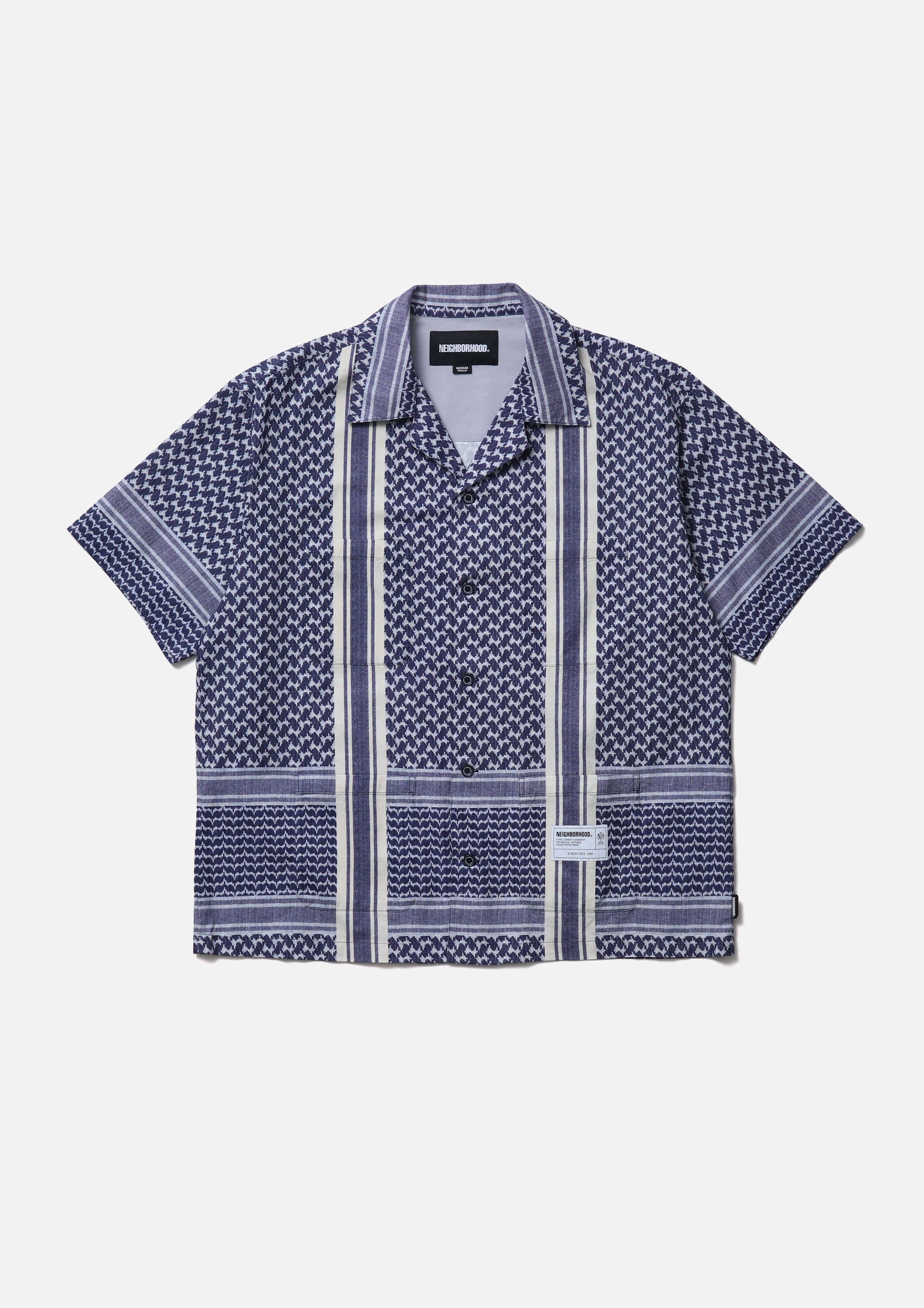『代購商品』2026SS NEIGHBORHOOD NBHD SHEMAGH PATTERN SHIRT SS 襯衫 261TSNH-SHM12