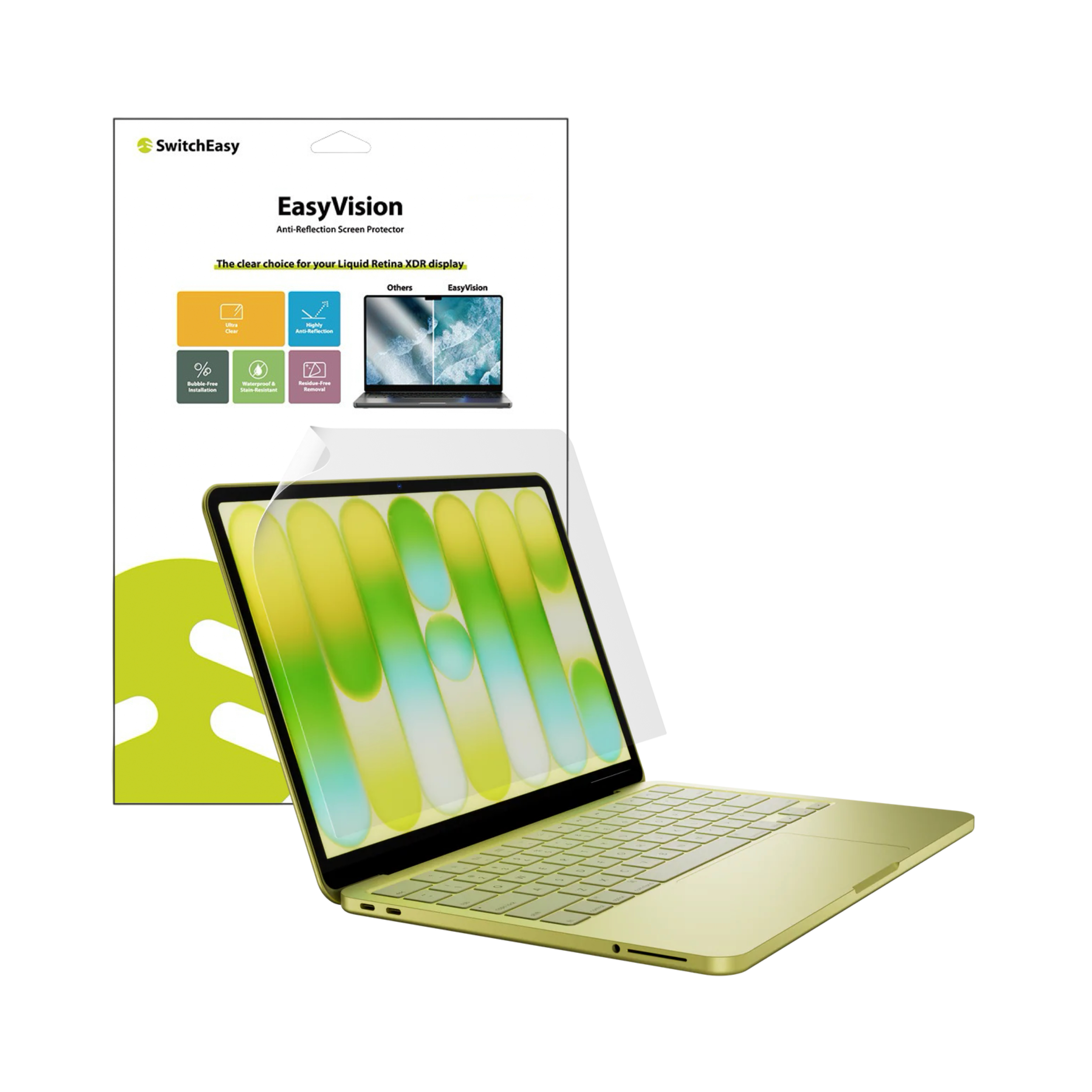SwitchEasy MacBook Neo 13" (A18 Pro) EasyVision Anti-Reflection Screen Protector