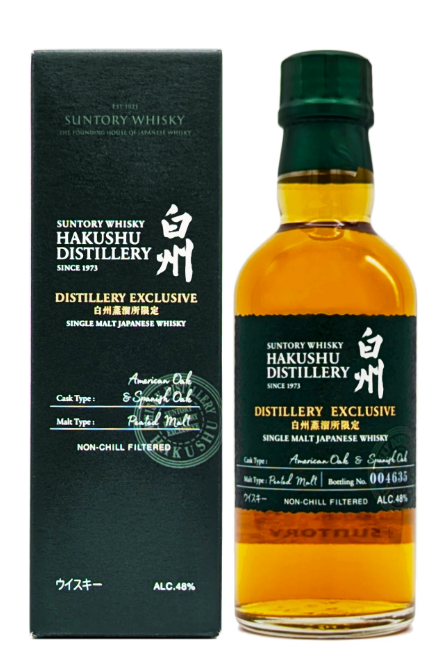 白州蒸溜所限定– American Oak & Spanish Oak Peated Malt (180ml) [禮盒裝]