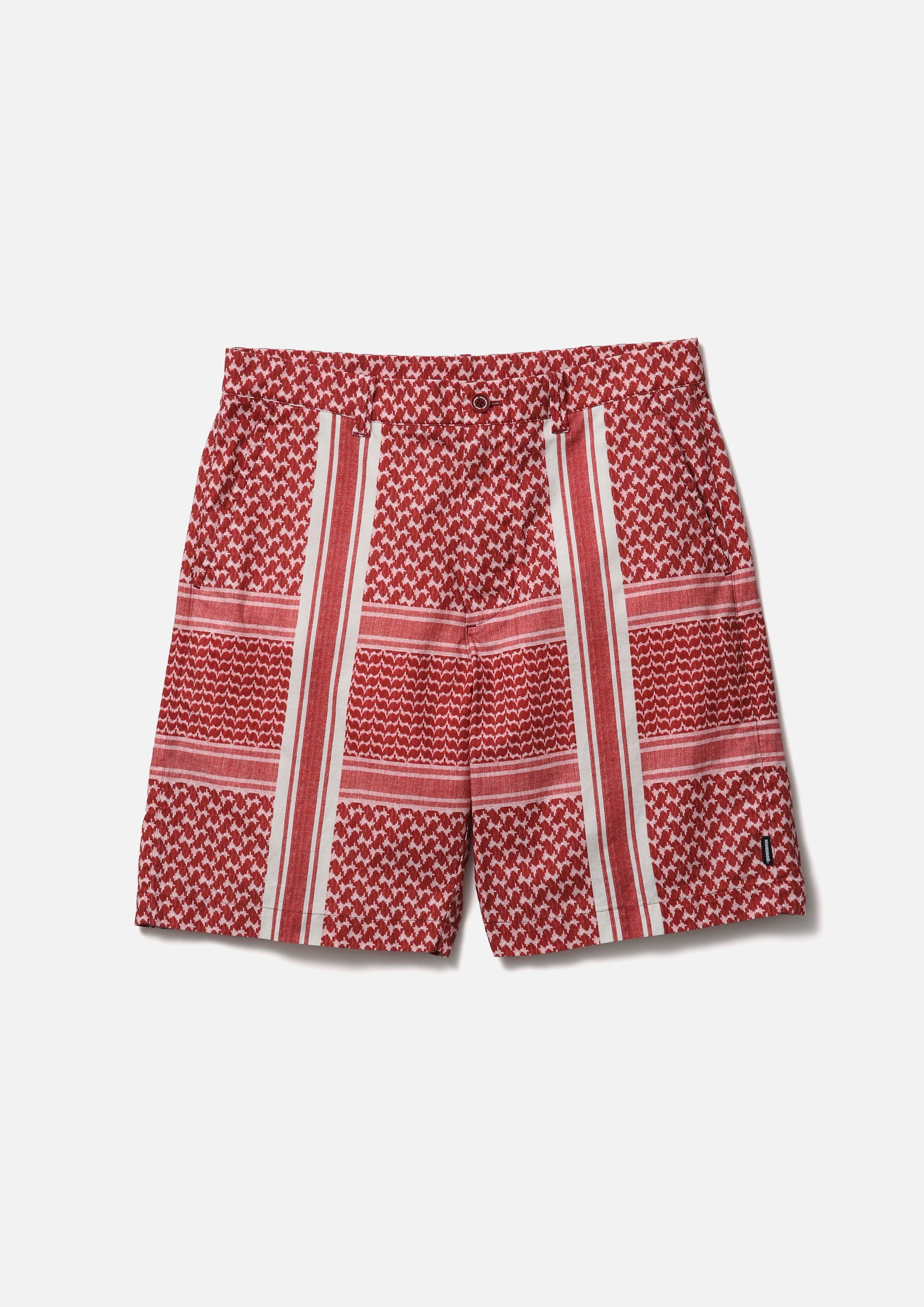 『代購商品』2026SS NEIGHBORHOOD NBHD SHEMAGH PATTERN SHORT PANTS 短褲 261ZANH-PTM12