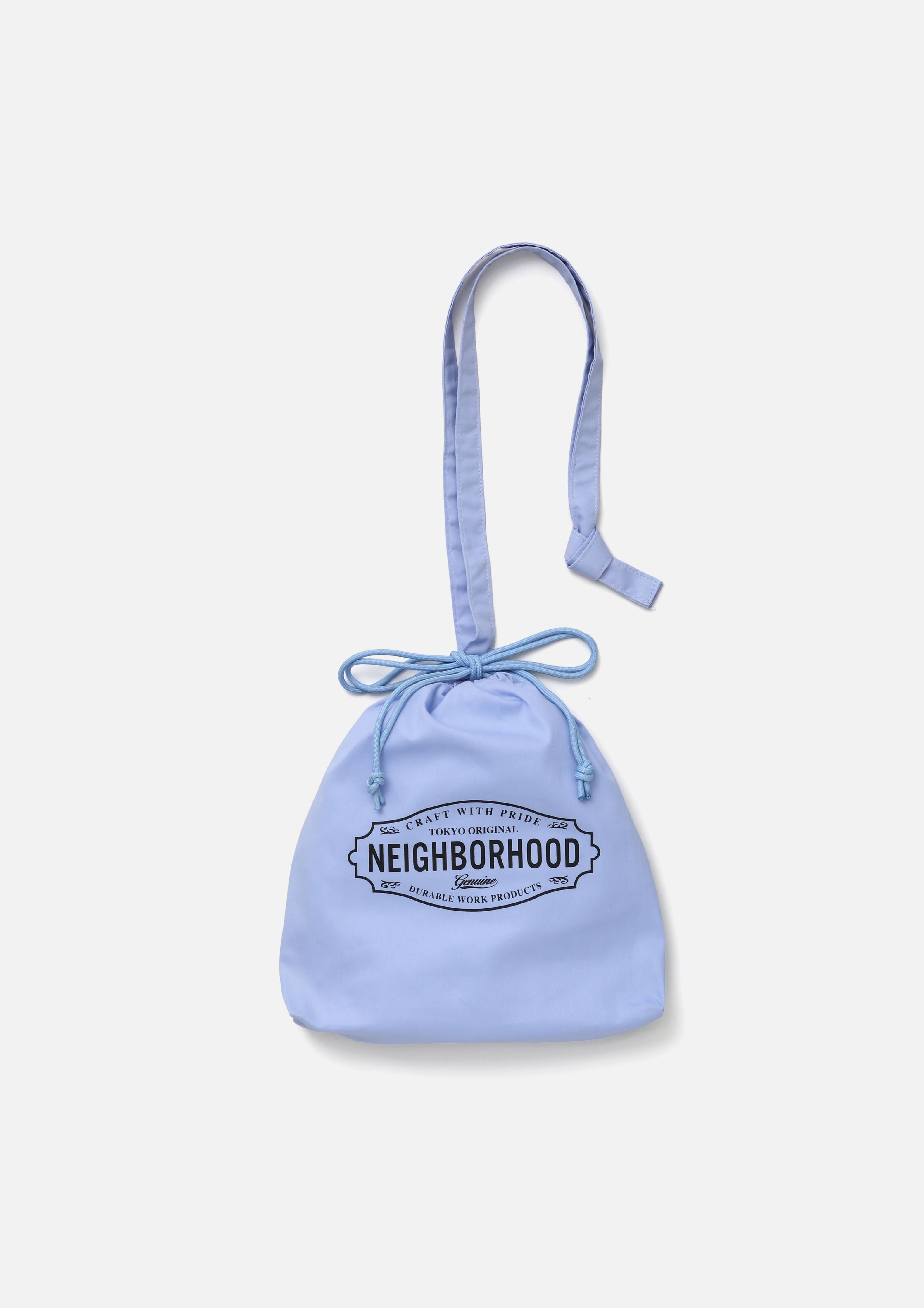 『代購商品』2026SS NEIGHBORHOOD NBHD LOGO DRAWSTRING BAG 包包 261MYNH-CG03