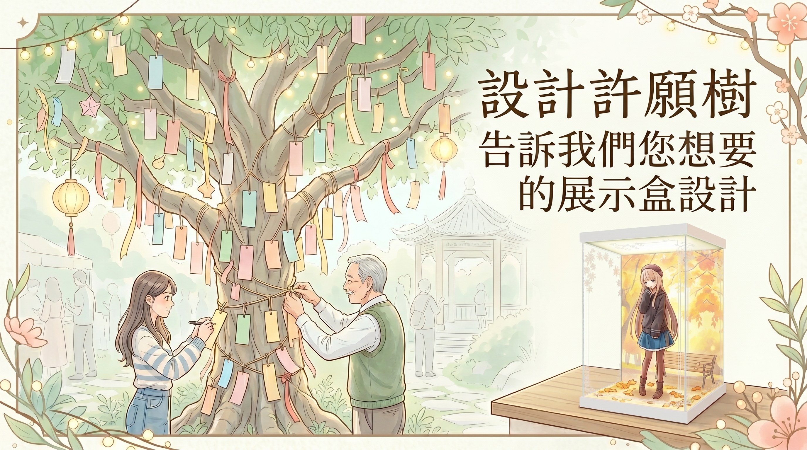 設計許願樹 — 告訴我們您想要的展示盒設計