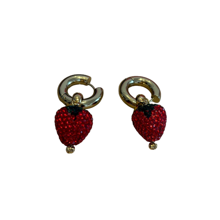 1MY0524-385 [MAYOL] Strawberry Earrings (EU)