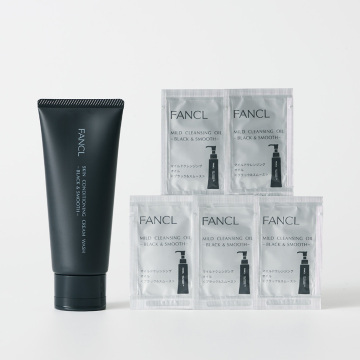 [限定] FANCL Skin Conditioning Facial Wash Black & Smooth Set 去黑頭明亮柔滑潔面泡組合