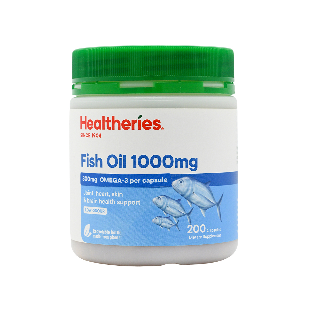 A8 Healtheries 魚油1000mg 200粒【買一送一】