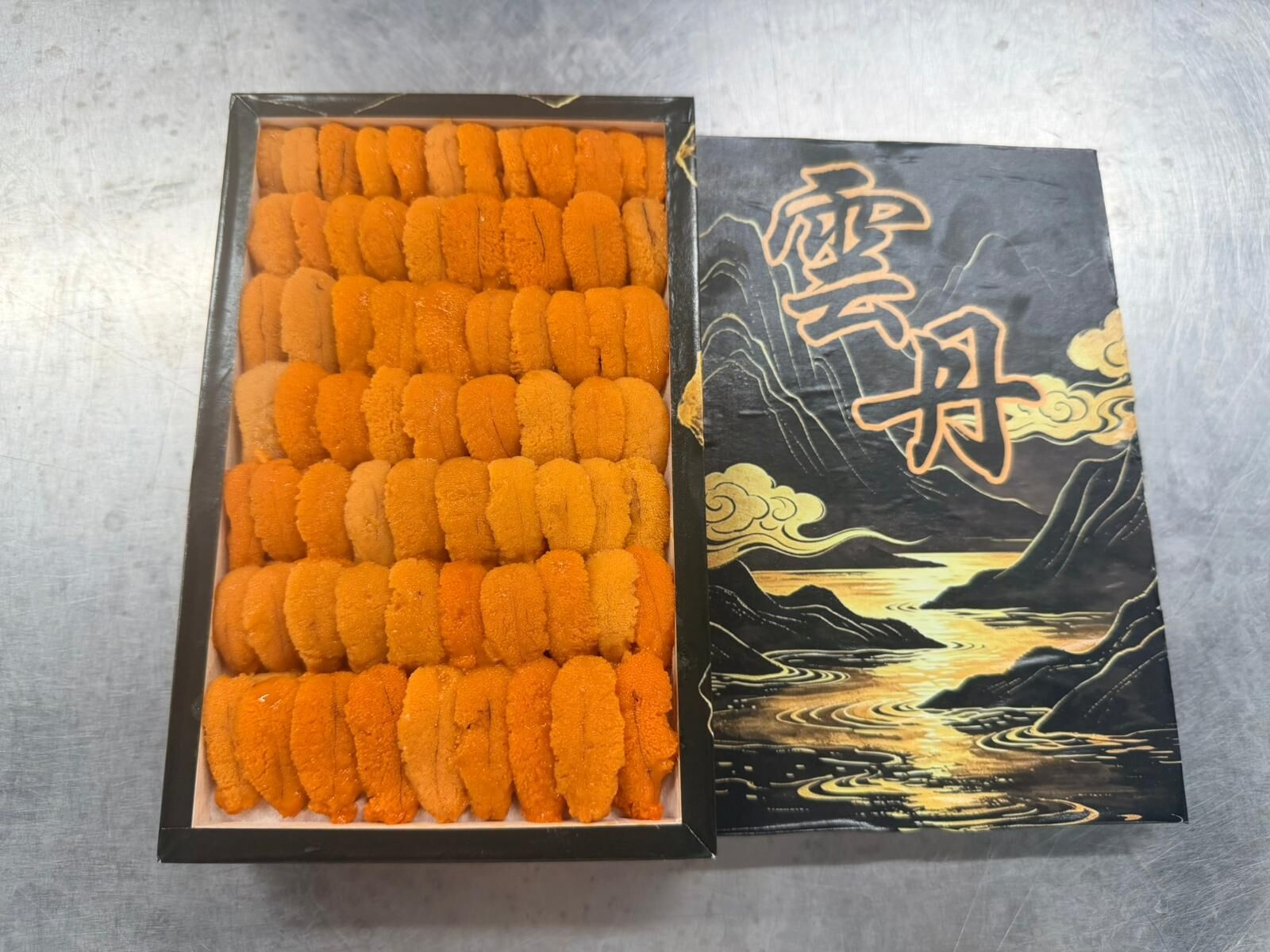 蝦夷馬糞海膽 長盒 約180克