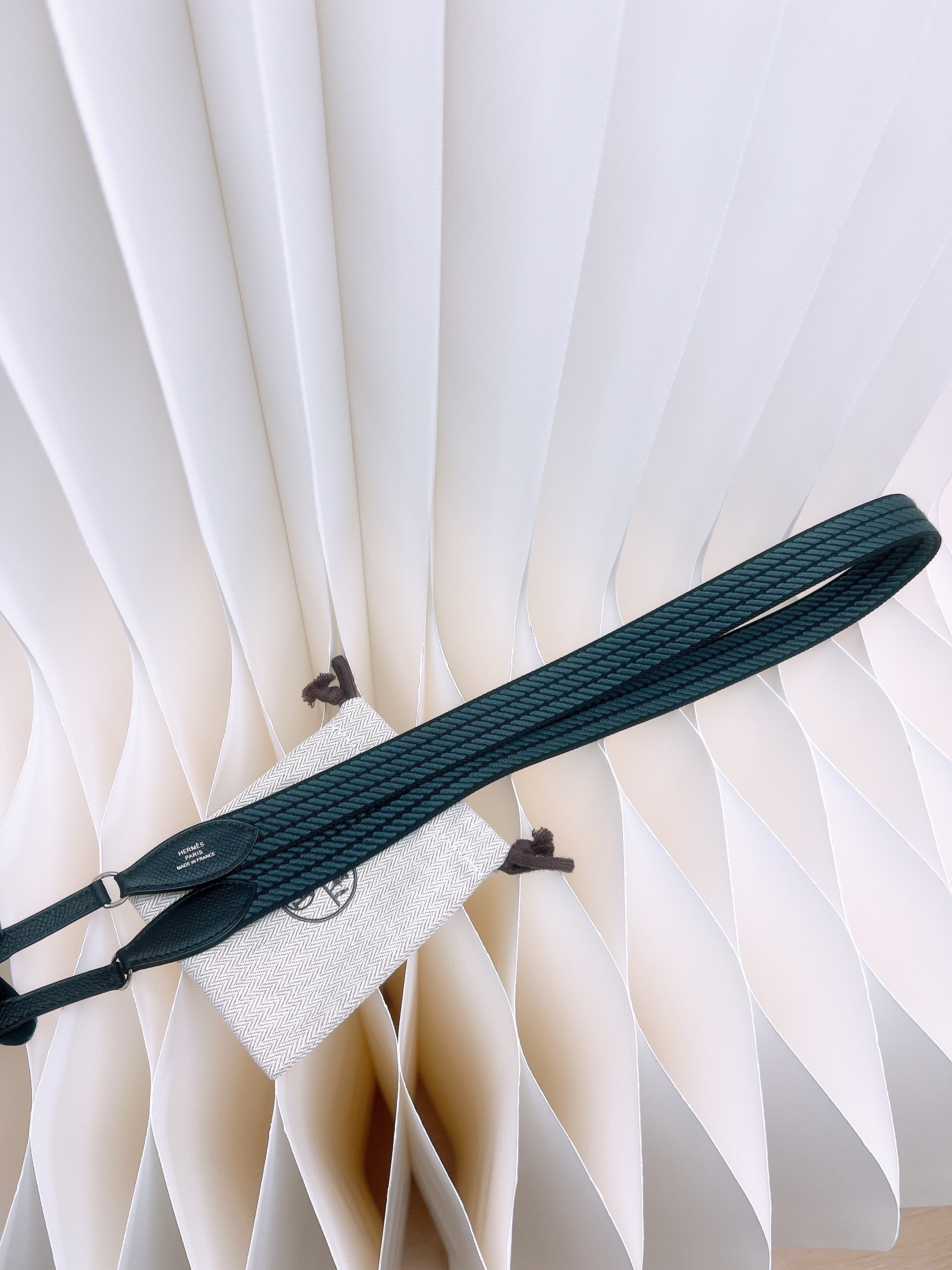 Hermes strap 80cm black (for CTG/KTG)