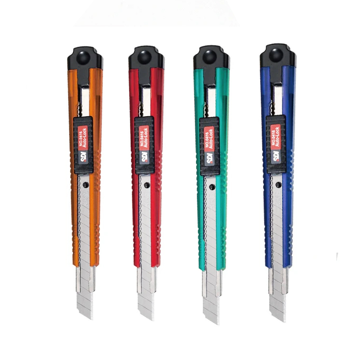 【SDI】Auto-locking utility knife (random color)