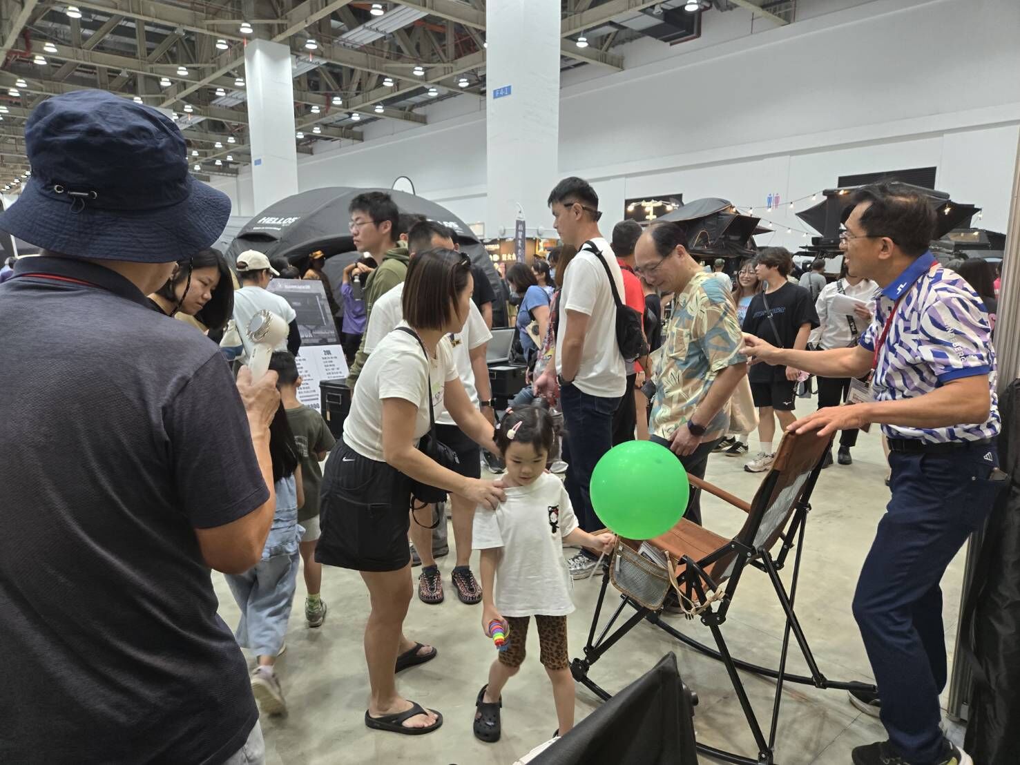 HaoO 台中戶外展粉絲互動與現場活動照片