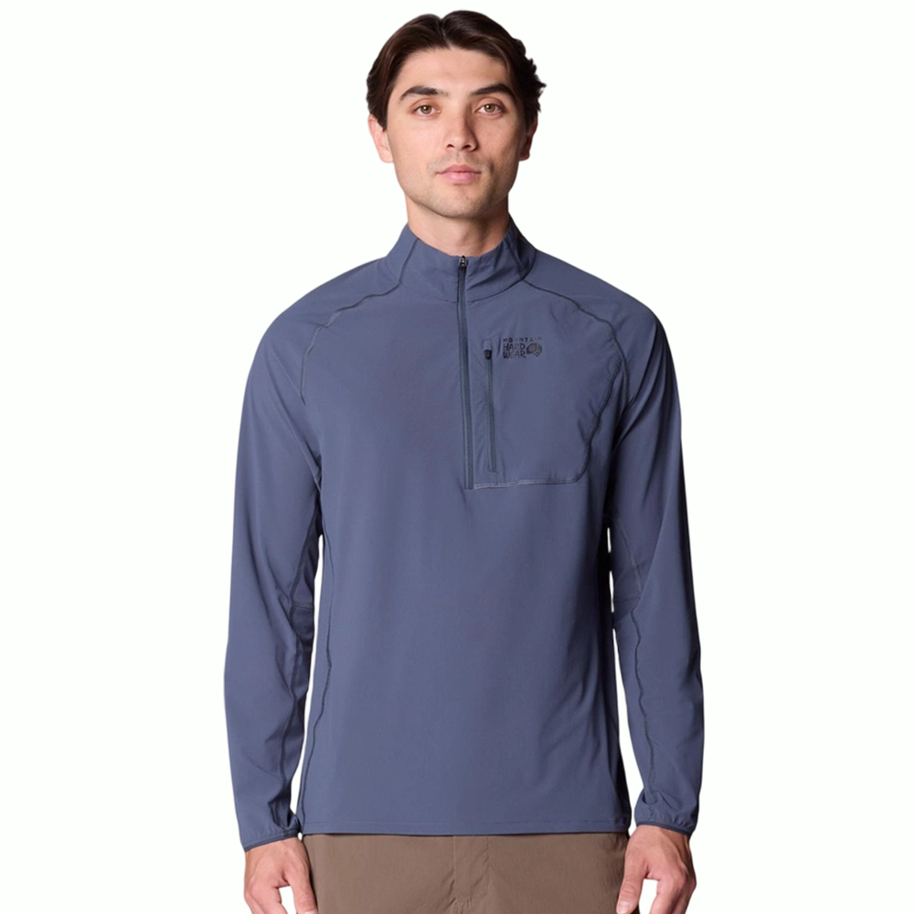 Mountain Hardwear 美國 M's Sunshield Half Zip 防曬超輕量長袖上衣 男款 (3色) 11MHW10211