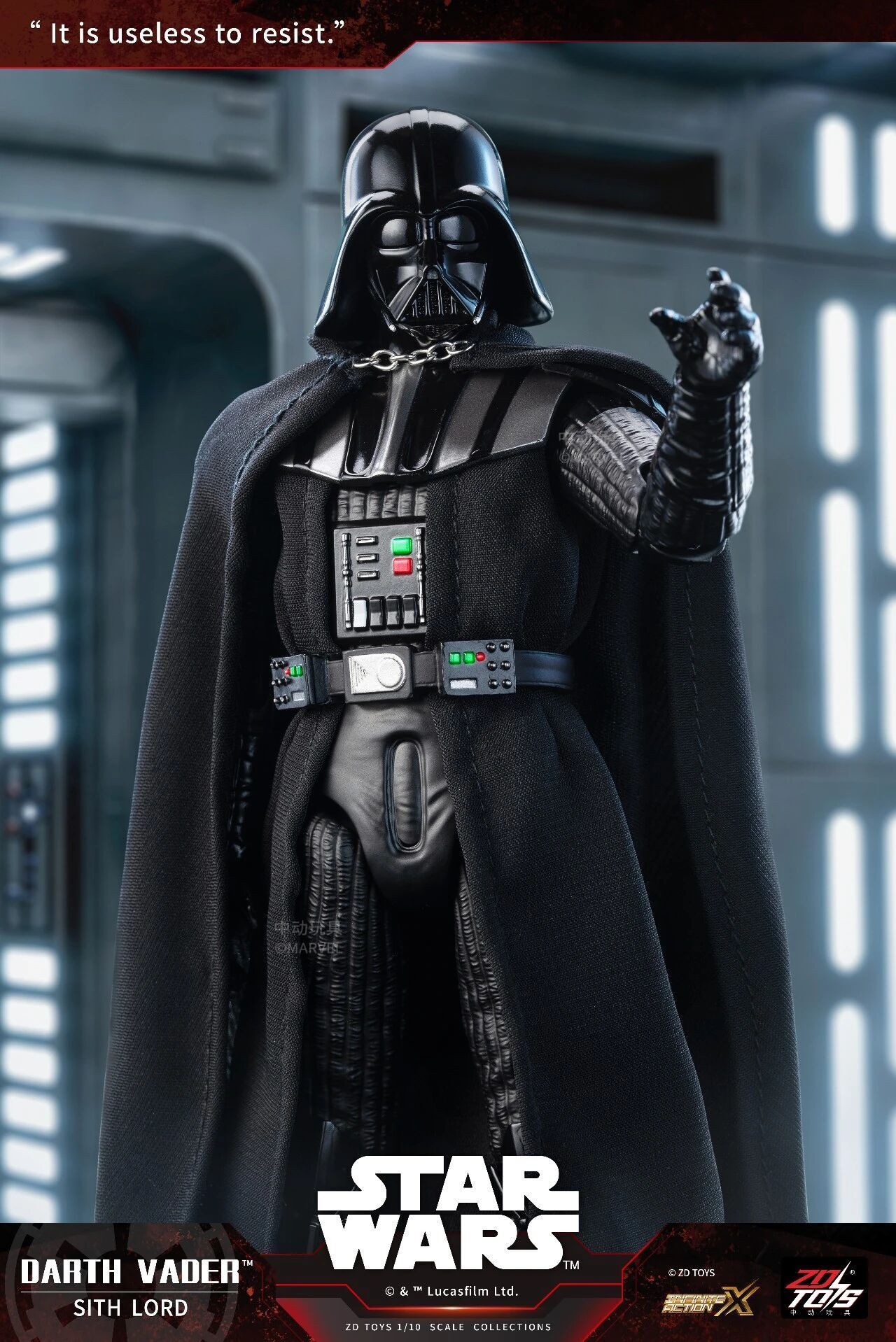 ZD Toys 6吋 星球大戰－黑武士 Darth Vader
