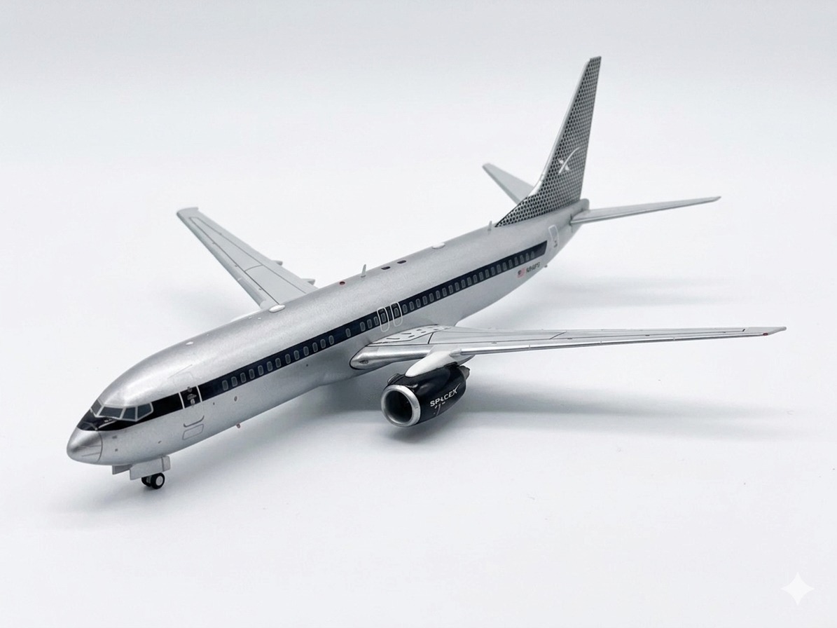 1/200 SpaceX 波音 737-800 註冊號碼：N154TS