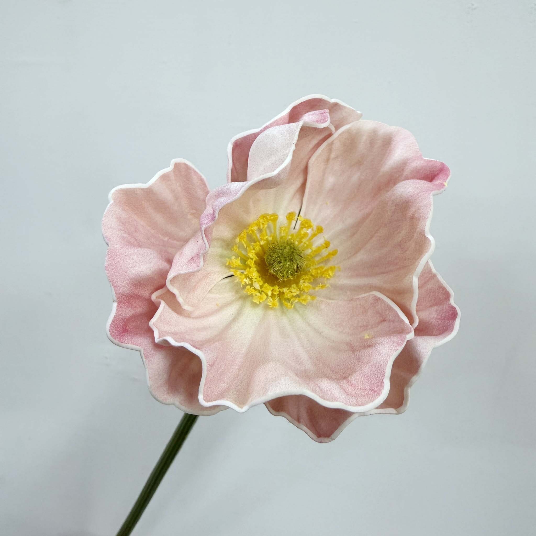 仿真EVA單支虞美人(罌粟花)