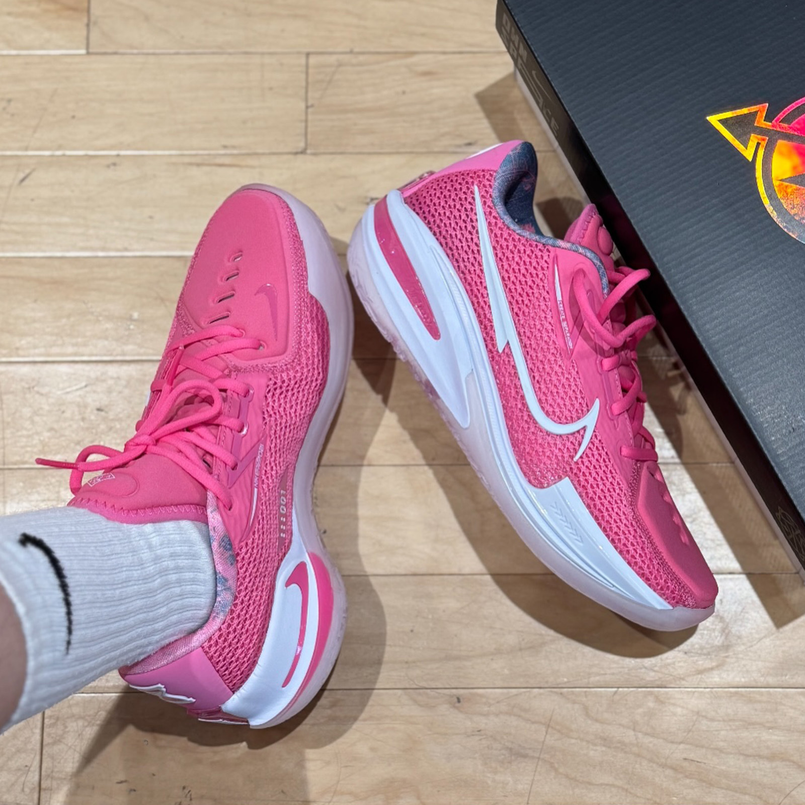 Nike G.T. Cut 1 EP "Unseen Hours" 櫻花粉 DMV 沙漏 苦練 粉色 實戰籃球鞋 CZ0176-600