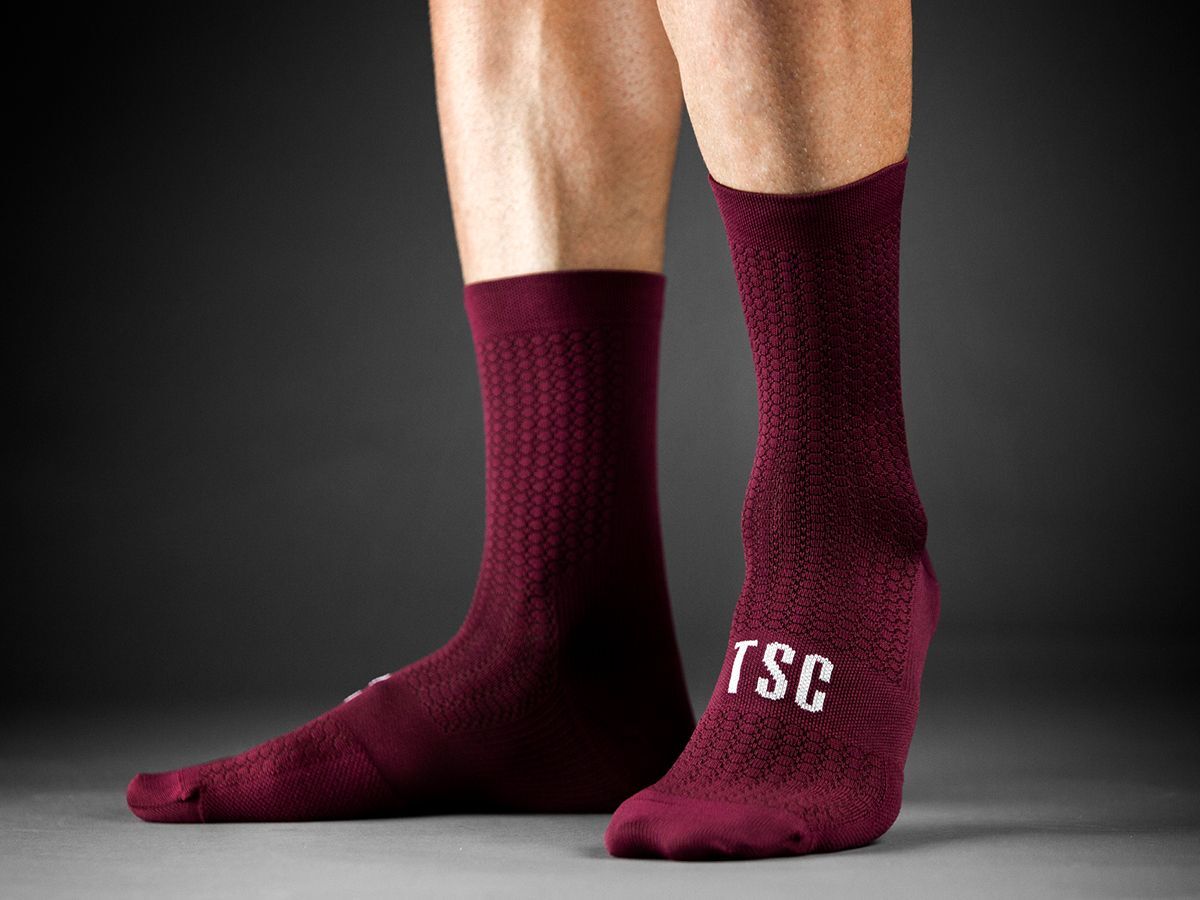 The Service Course Sock 車襪 紅色