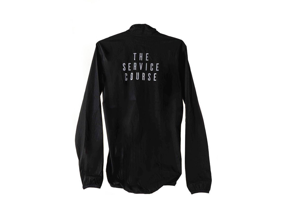 The Service Course Packable Jacket Men 男性輕量防風外套 黑色