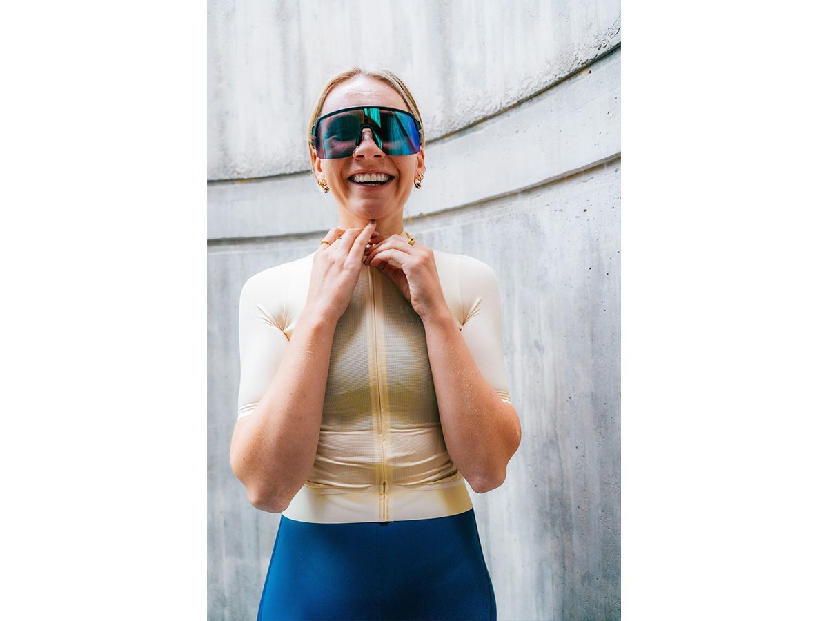 The Service Course Women's Short Sleeve Jersey 女款短袖車衣 - 香草黃