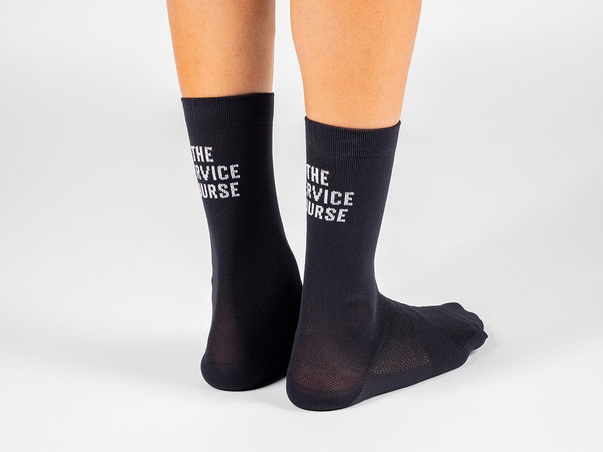 The Service Course Logo Socks 車襪 - 黑色