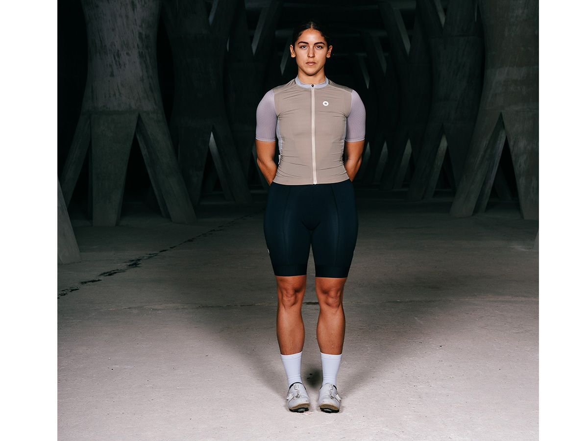 The Service Course Women's Engineered Short Sleeve Jersey 女款短袖車衣 - 鼠尾草灰