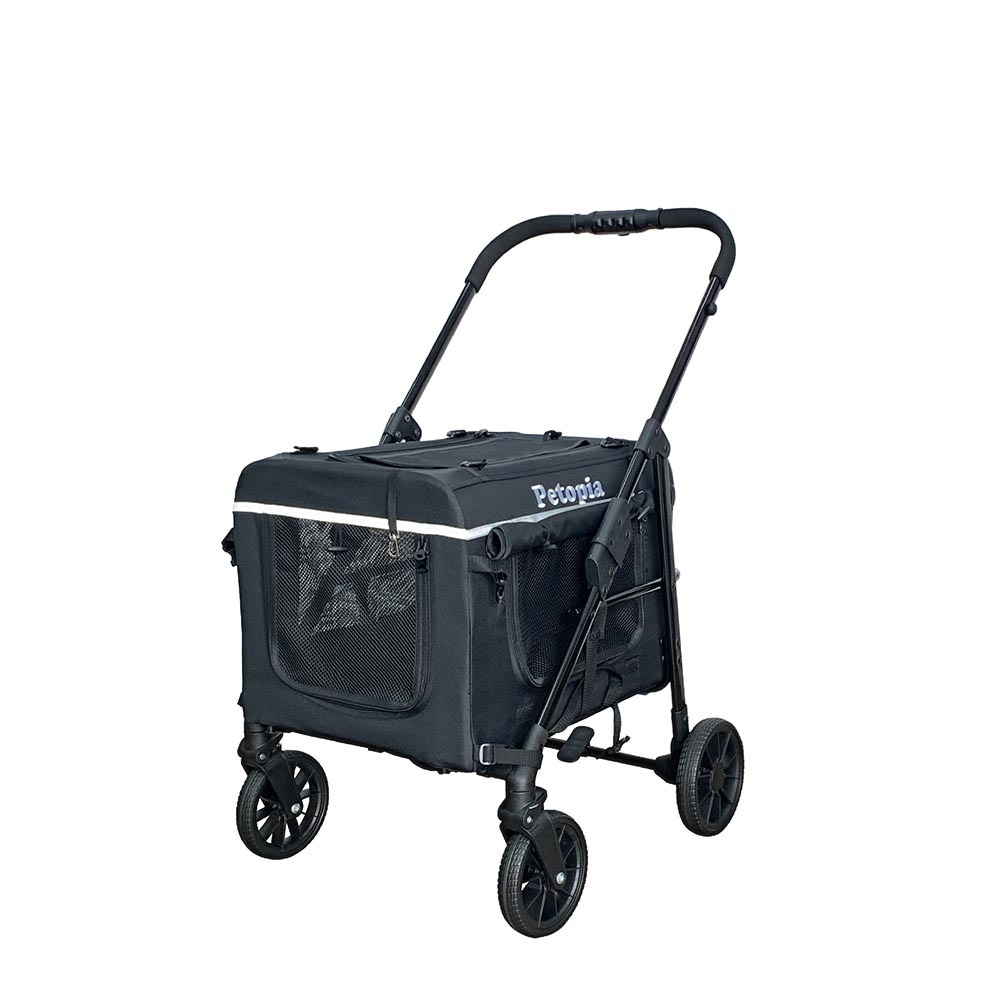 【Petopia】H2分離式寵物推車-黑色