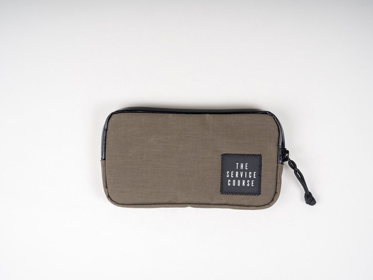 The Service Course + Cordel Ride Wallet 騎行小包 橄欖綠 XL