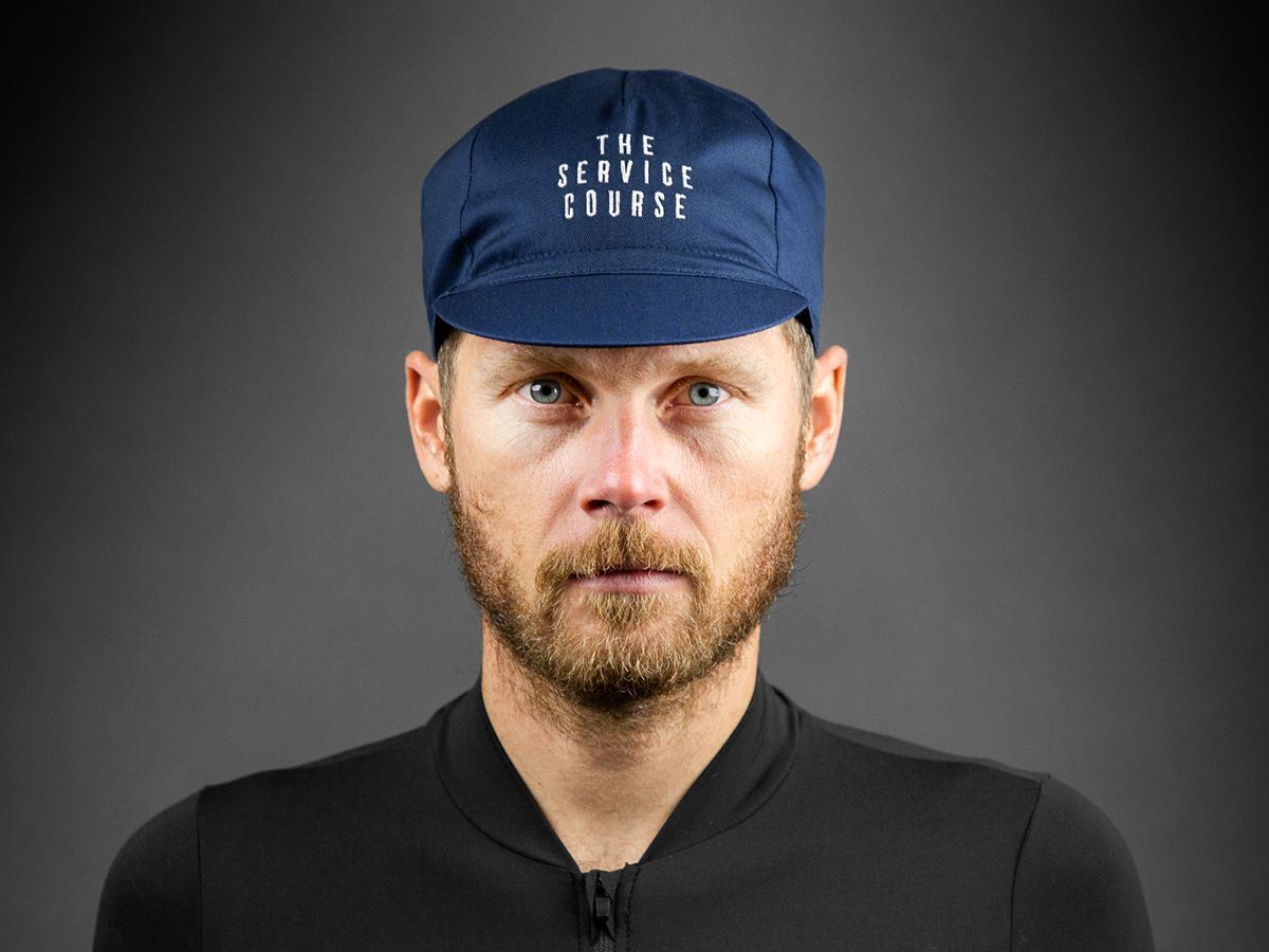 The Service Course Cycling Cap 車帽 - 藍