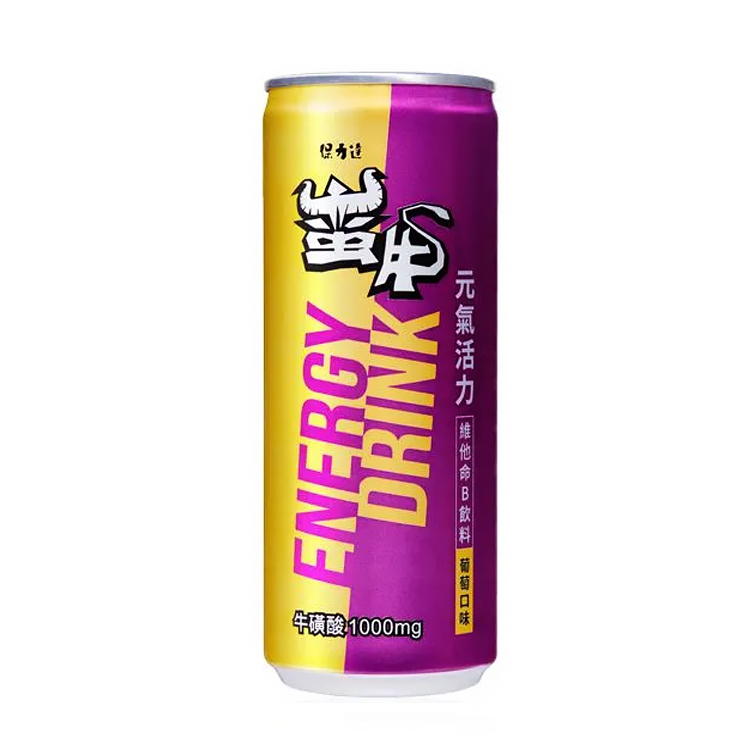 【保力達】蠻牛維他命B飲料250ml-牛磺酸/葡萄口味