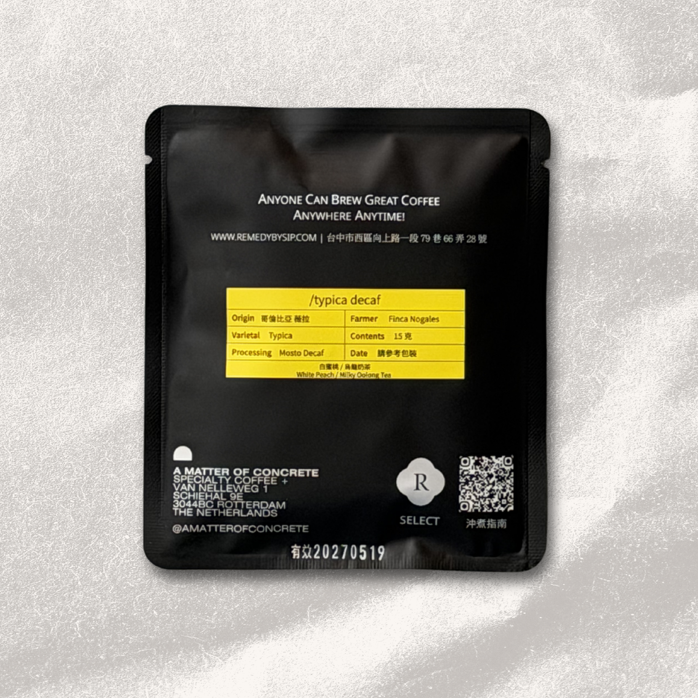 typica decaf — 哥倫比亞 薇拉 Las Nogales typica Mosto Decaf【 A.M.O.C. 】