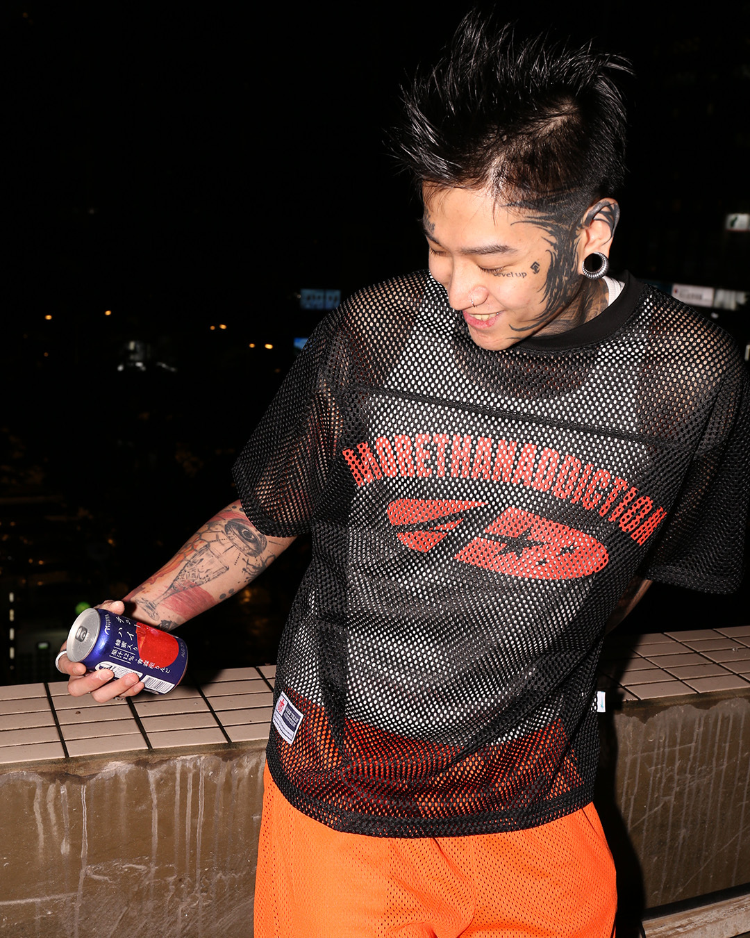 MTA ASTAR MESH JERSEY 黑色 藍色 星星 透氣 網眼 寬鬆 網布 球衣【M26SJI】