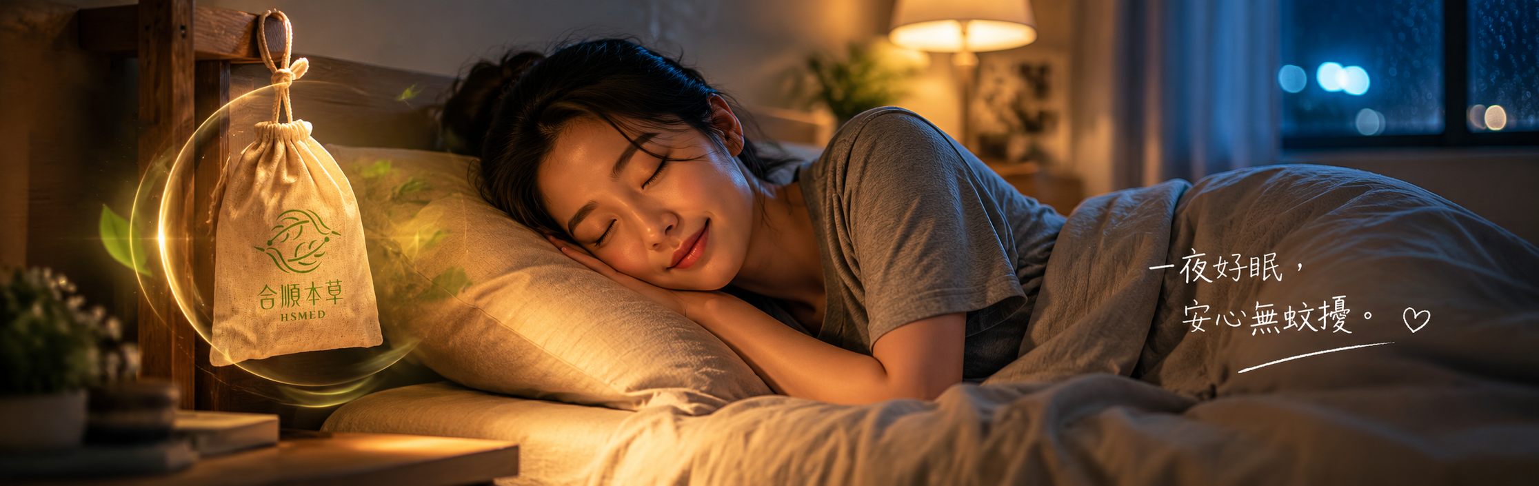 漢方驅蚊包一夜好眠